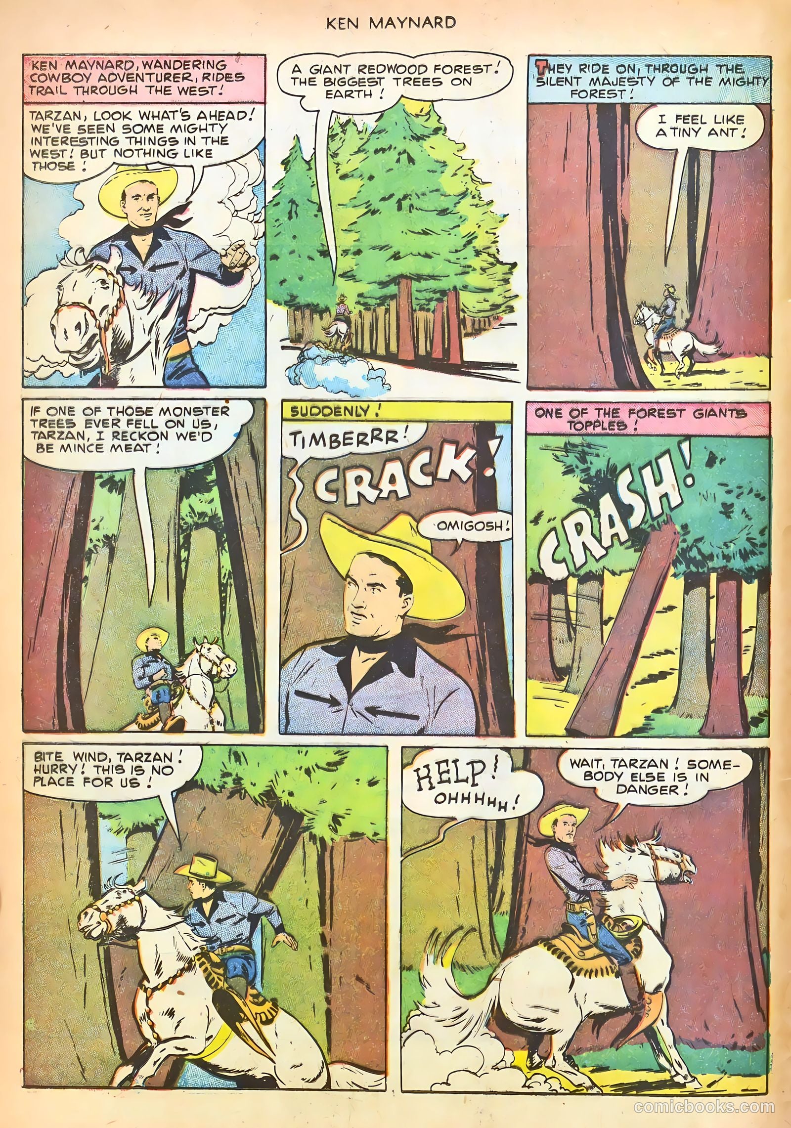 Ken Maynard #6 (1951) — page 4 of 36