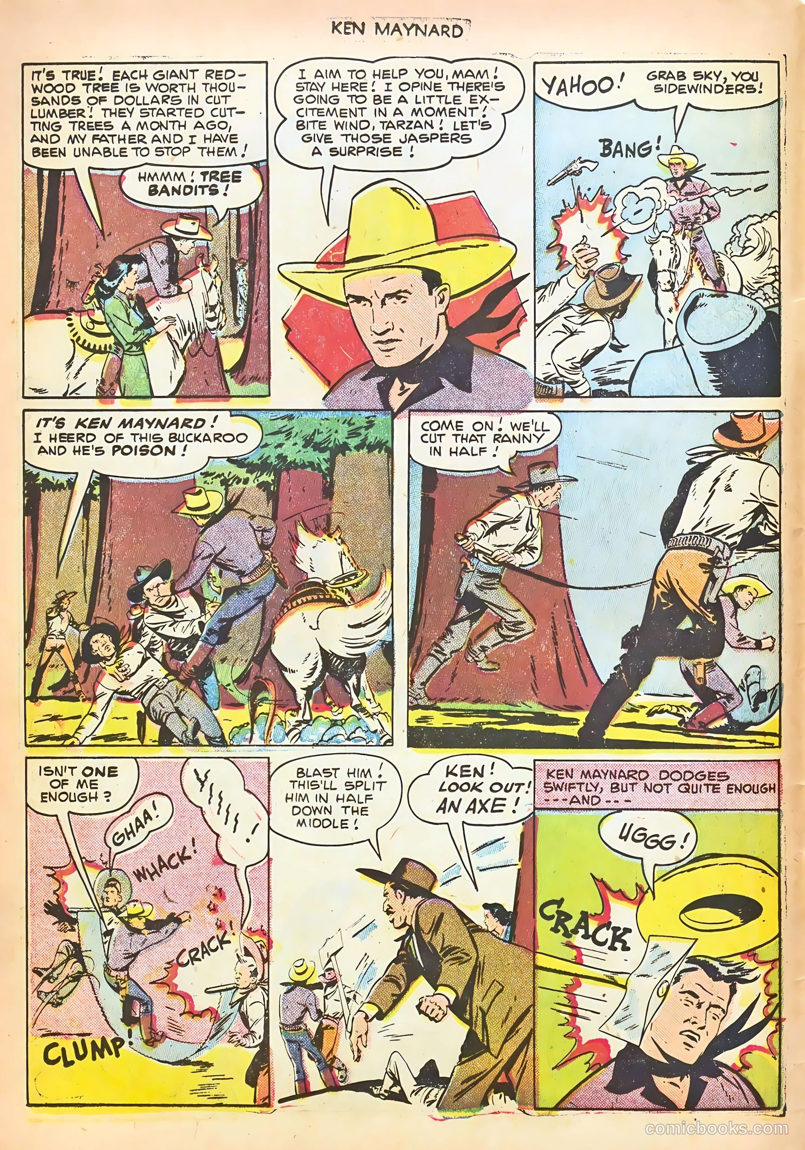 Ken Maynard #6 (1951) — page 6 of 36