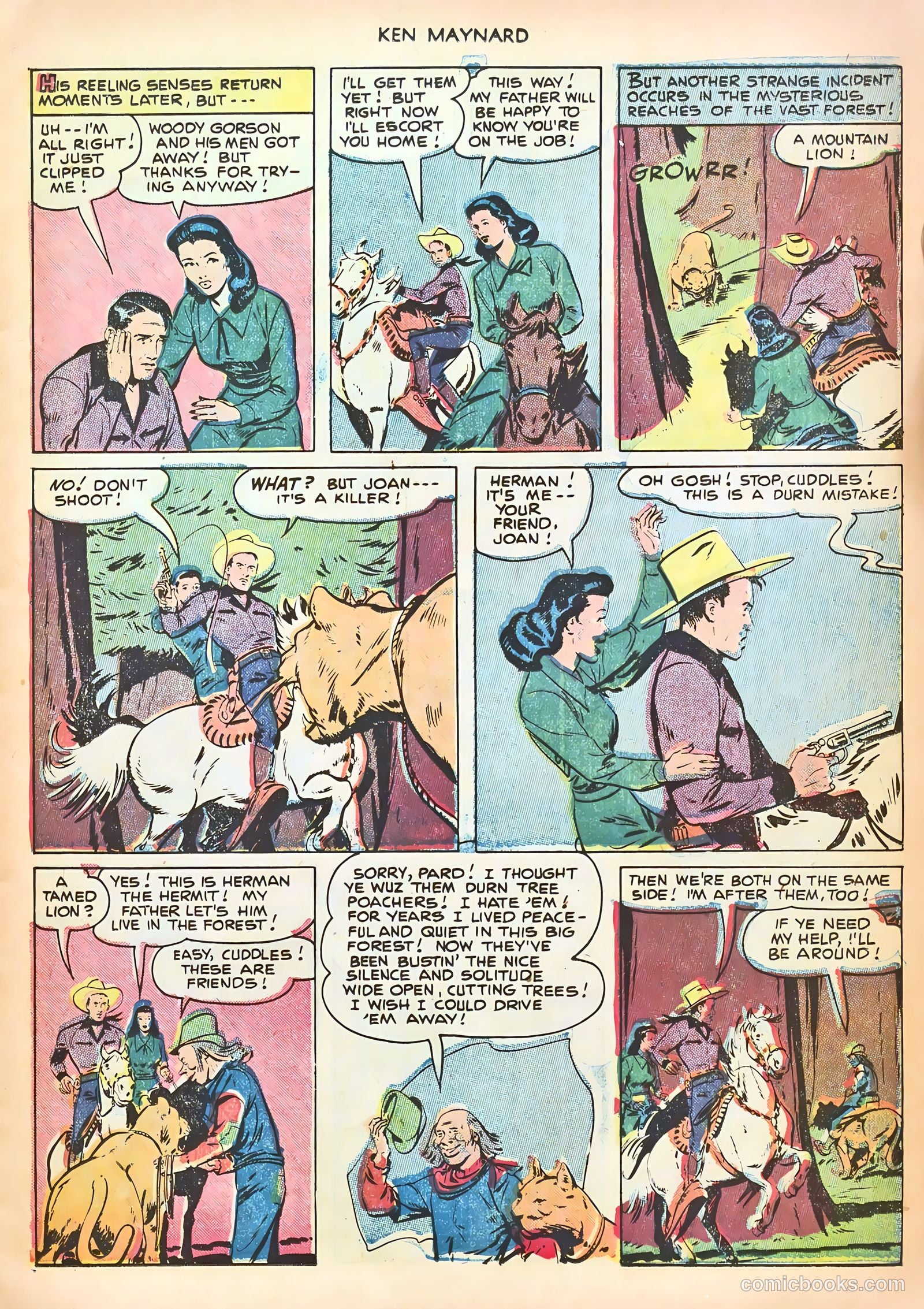 Ken Maynard #6 (1951) — page 7 of 36