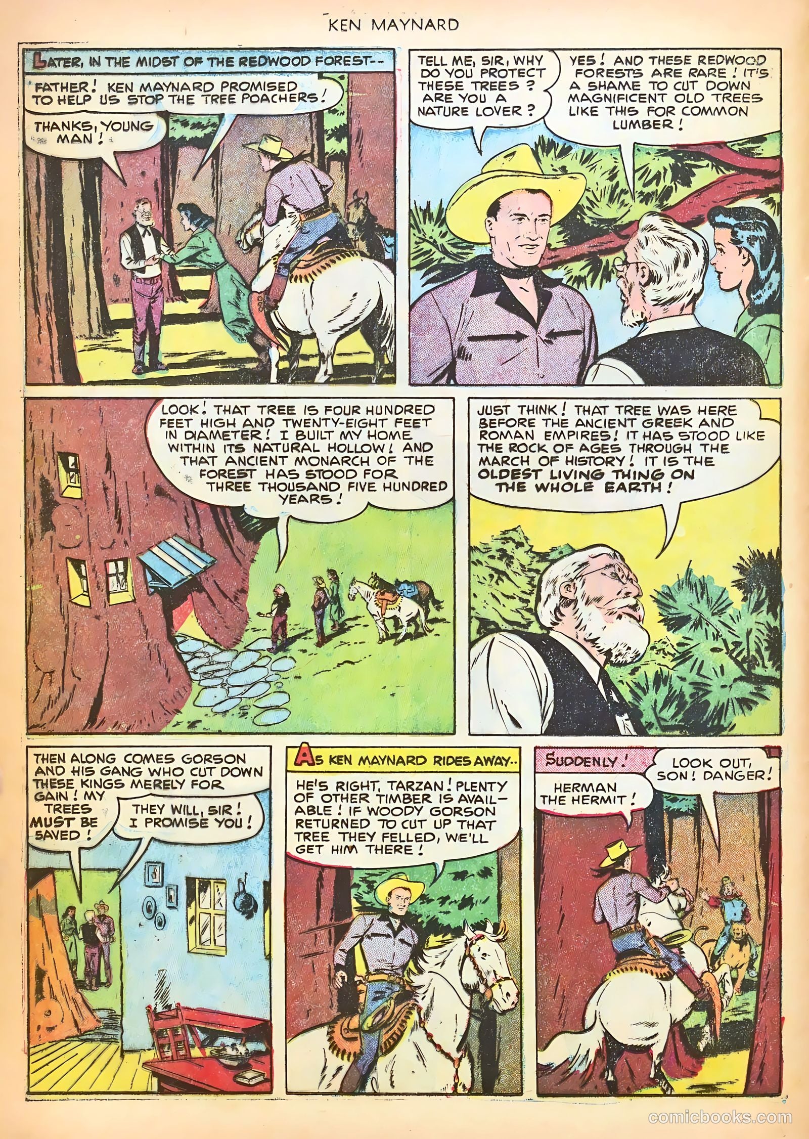 Ken Maynard #6 (1951) — page 8 of 36