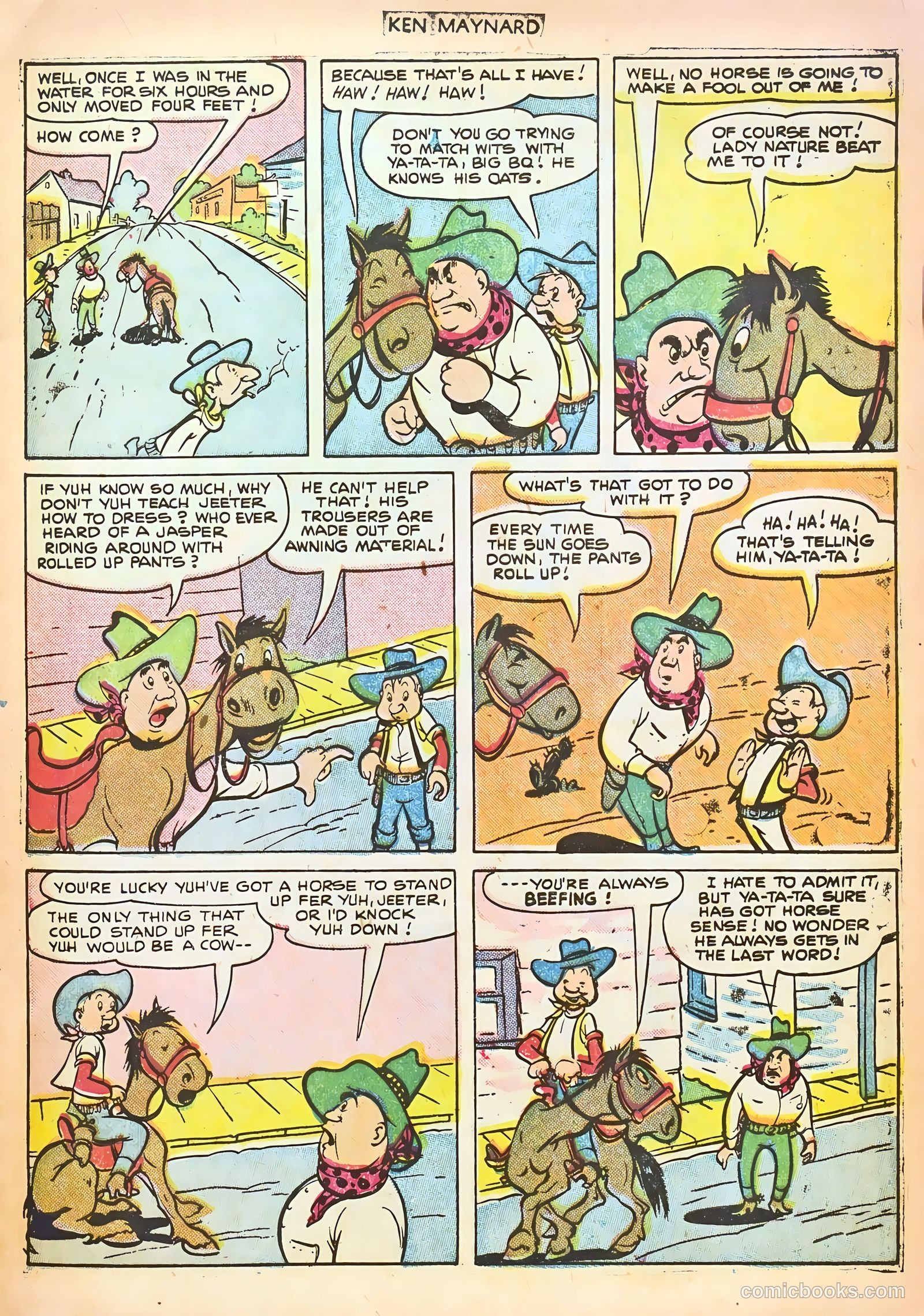 Ken Maynard #6 (1951) — page 15 of 36