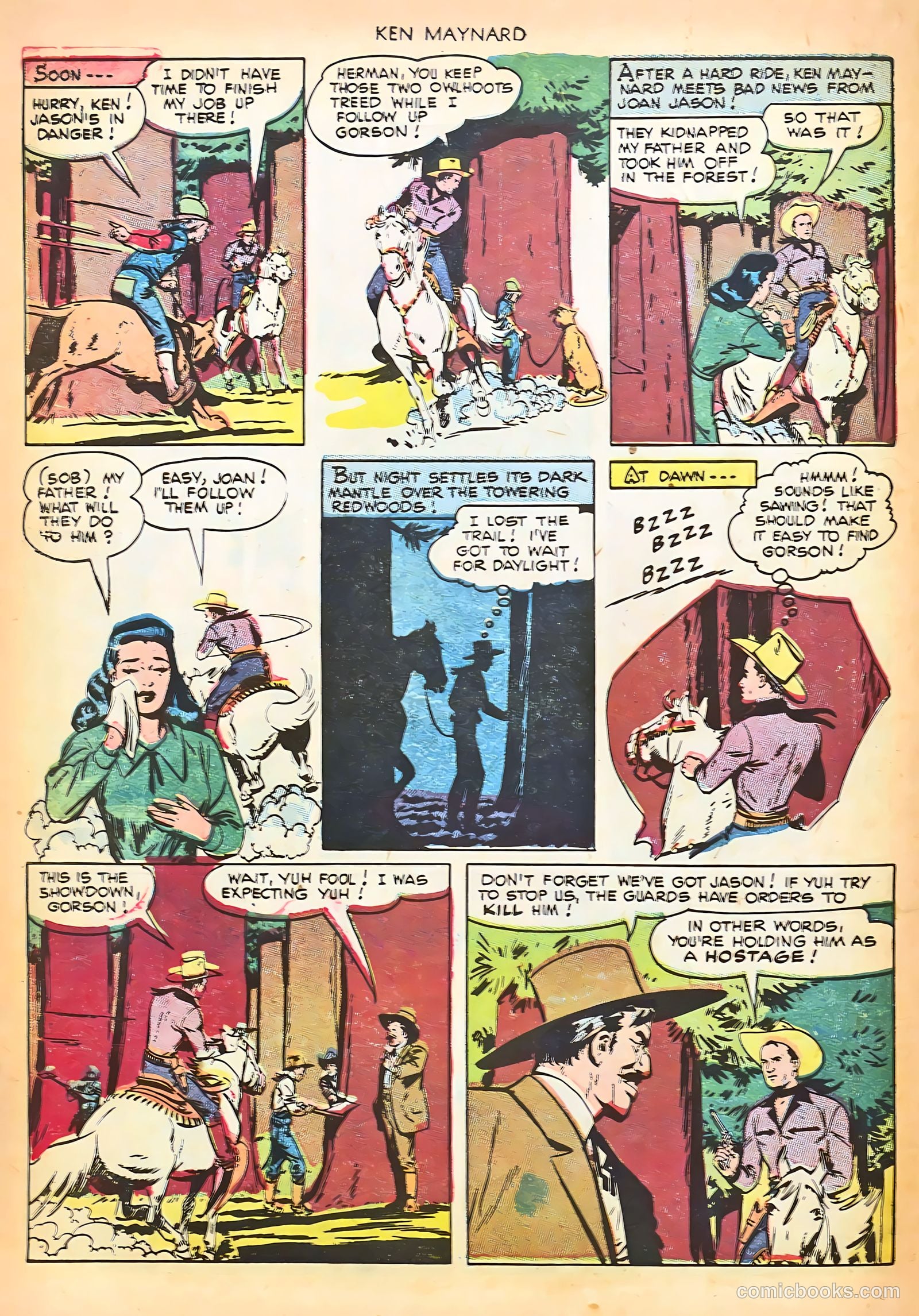 Ken Maynard #6 (1951) — page 18 of 36