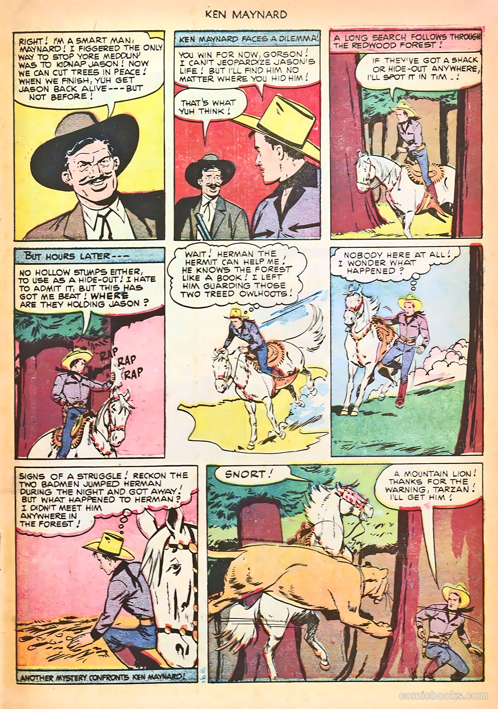 Ken Maynard #6 (1951) — page 19 of 36