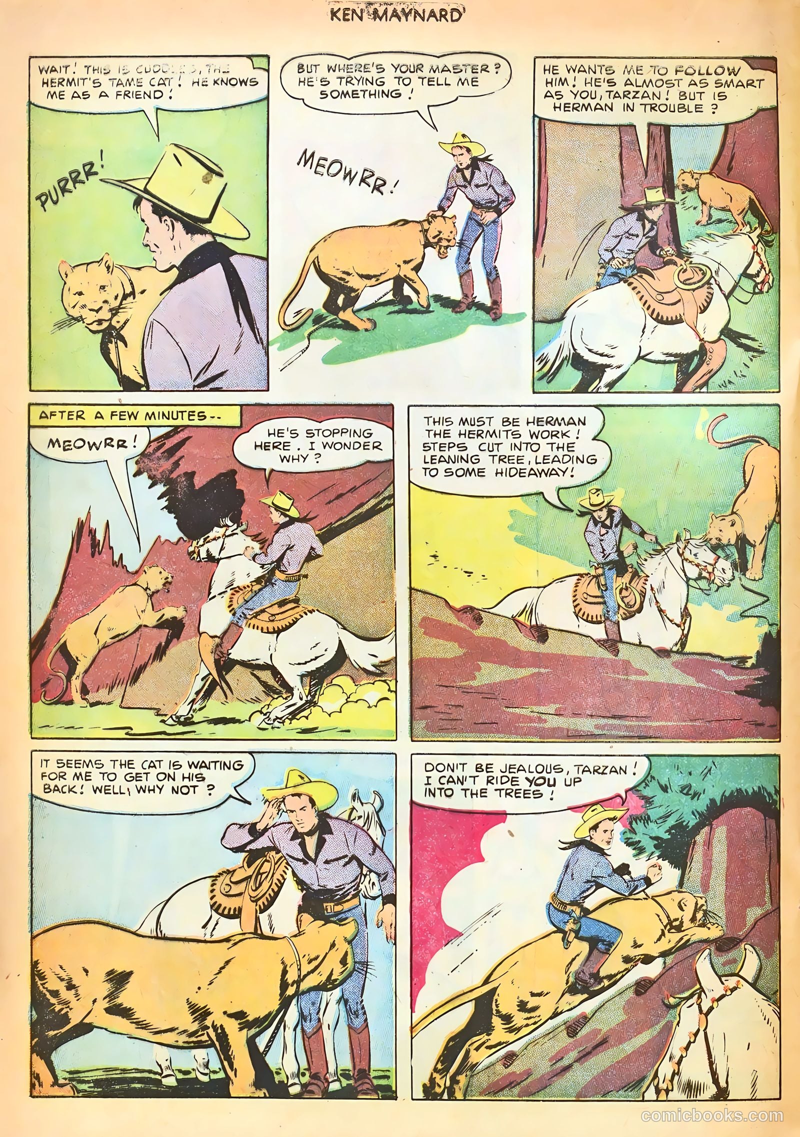Ken Maynard #6 (1951) — page 20 of 36