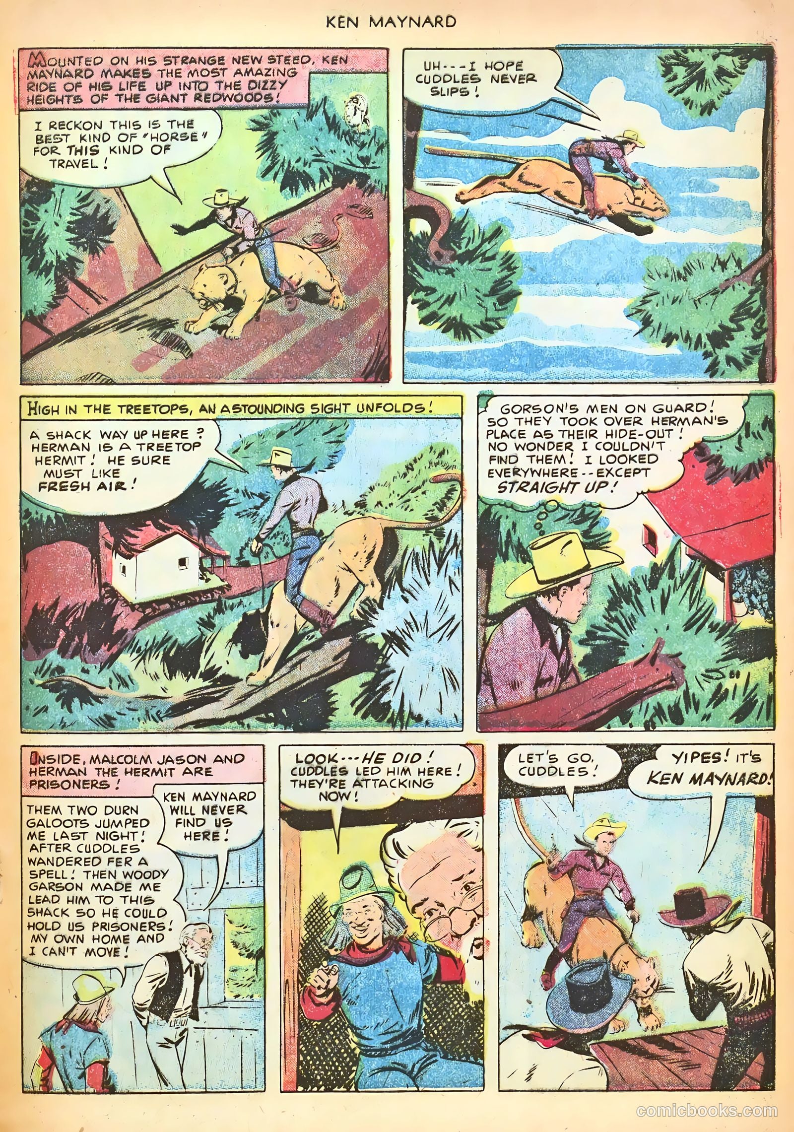 Ken Maynard #6 (1951) — page 21 of 36