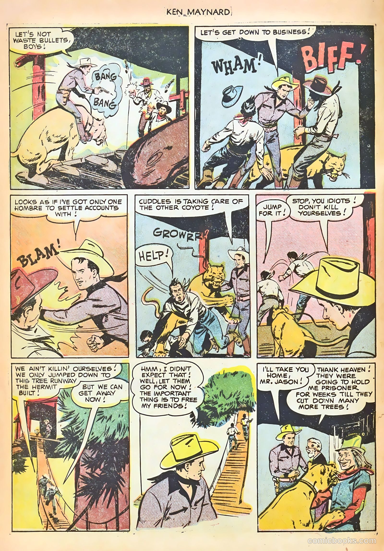 Ken Maynard #6 (1951) — page 22 of 36