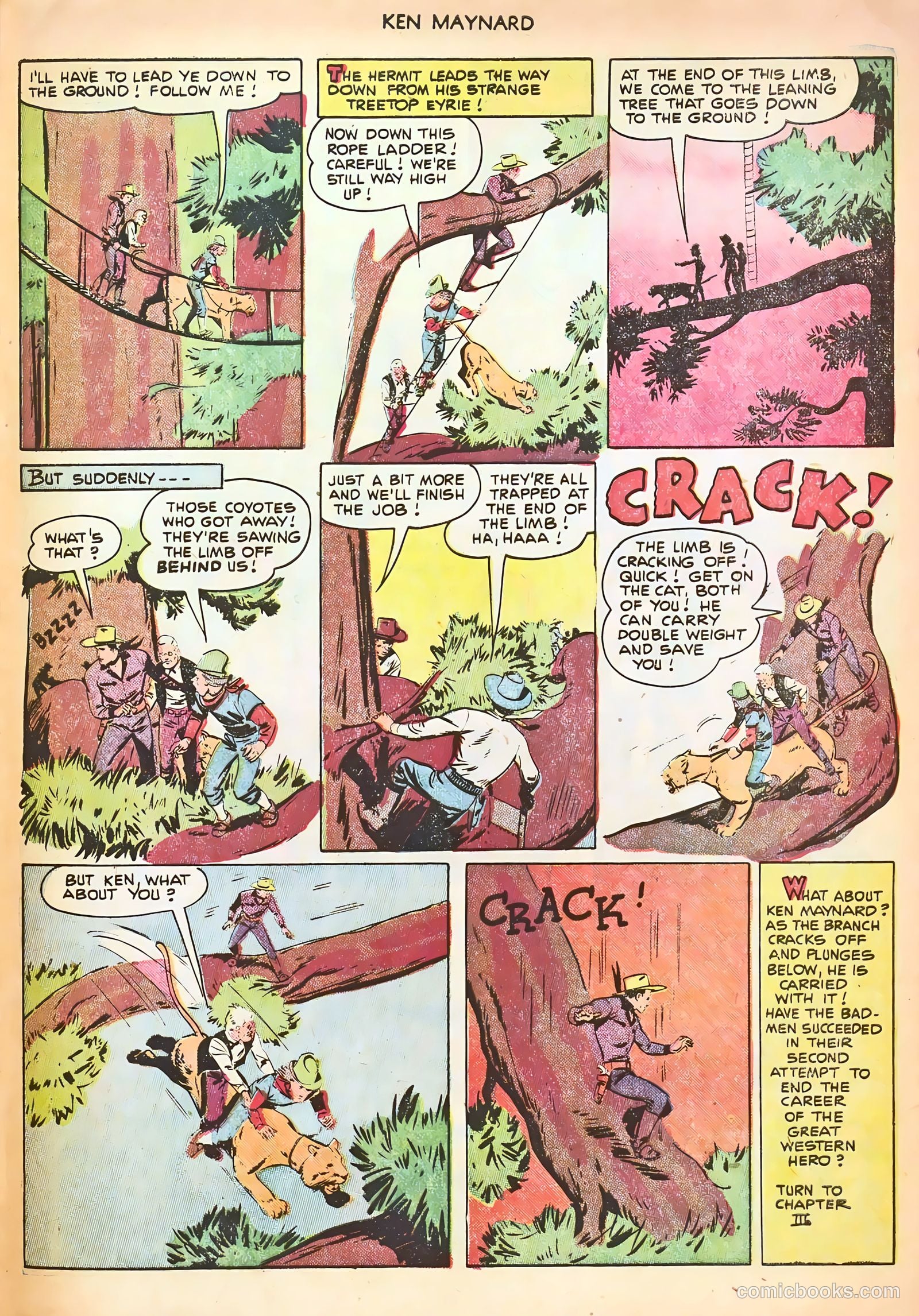 Ken Maynard #6 (1951) — page 23 of 36