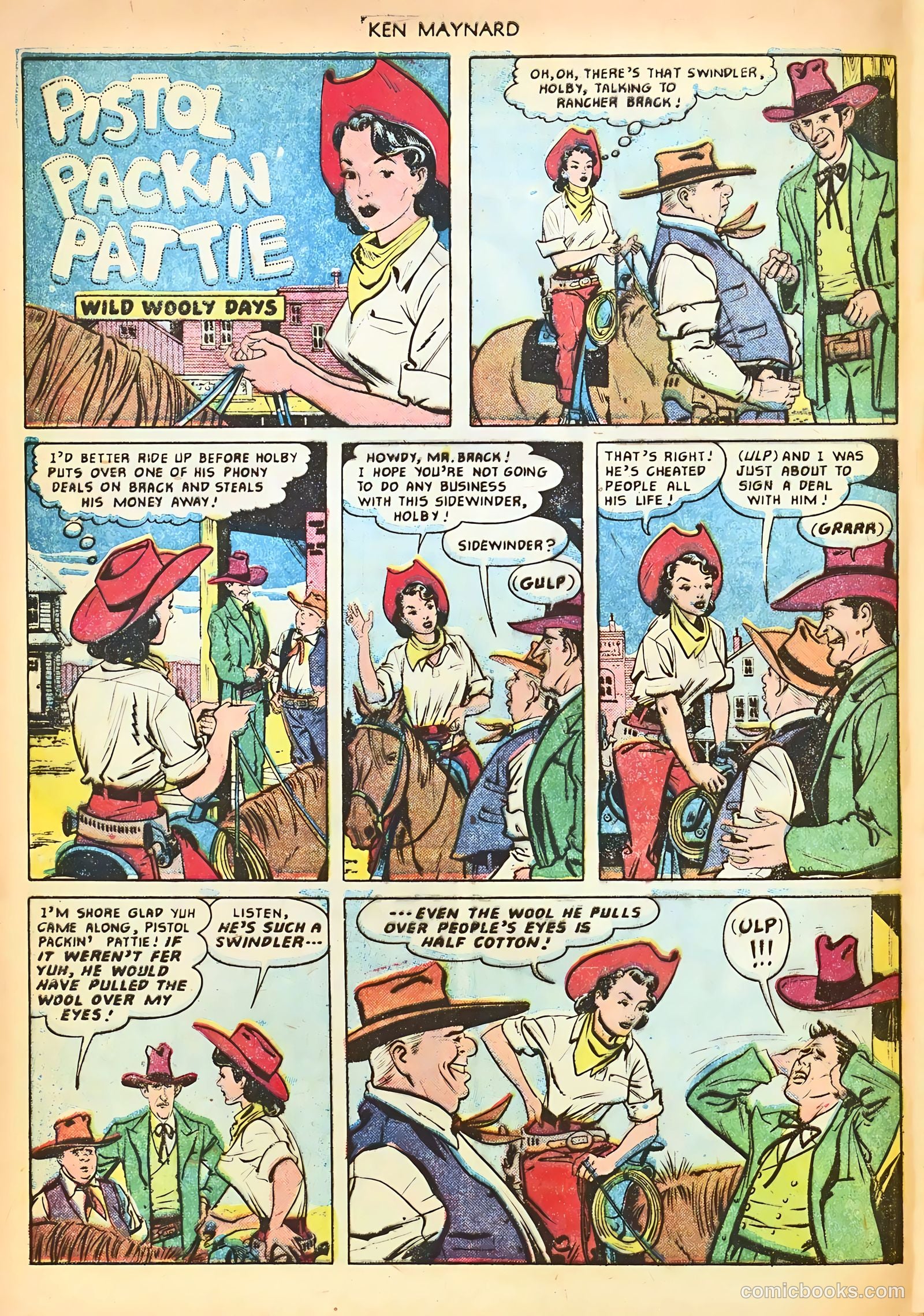 Ken Maynard #6 (1951) — page 24 of 36