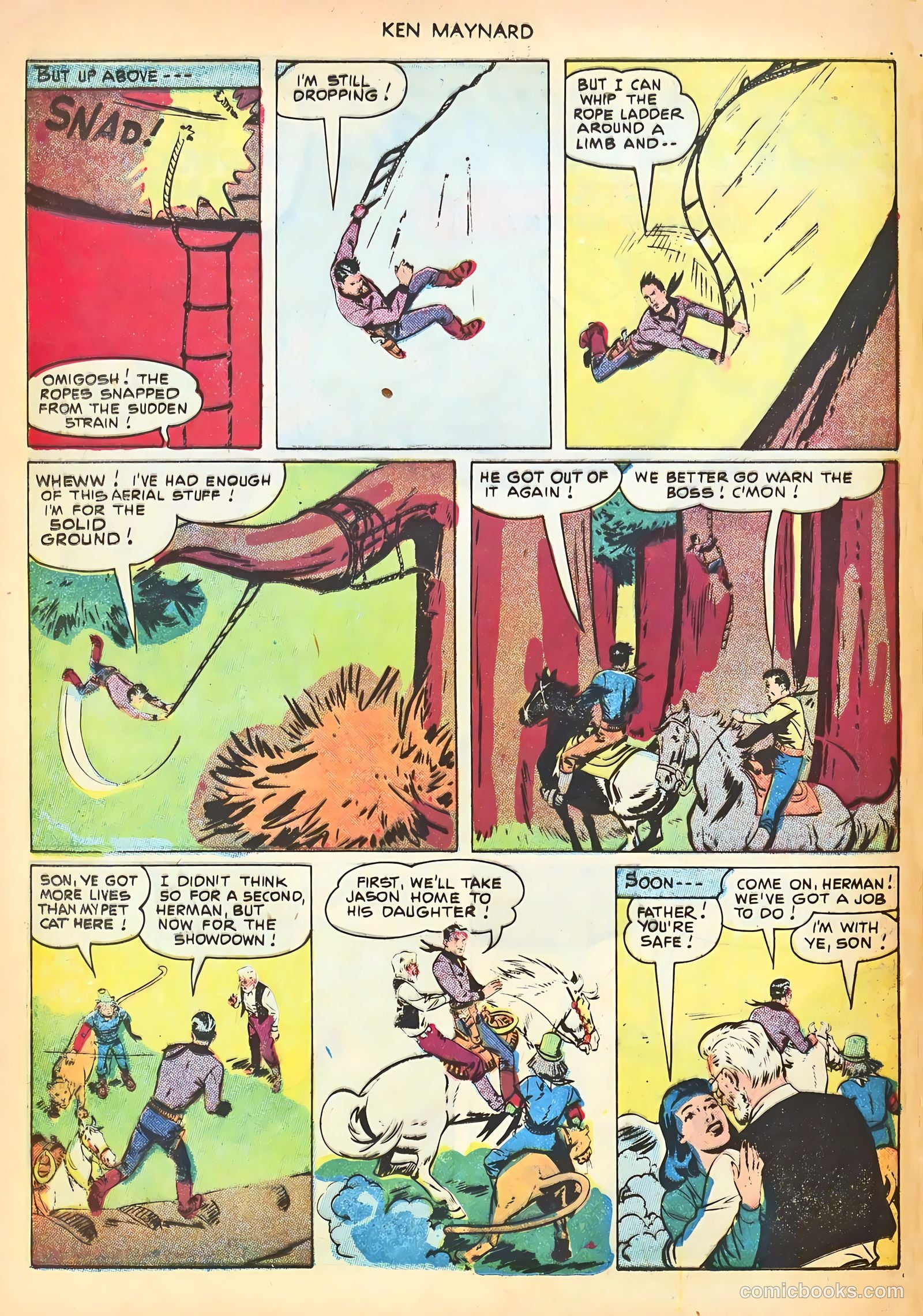 Ken Maynard #6 (1951) — page 28 of 36