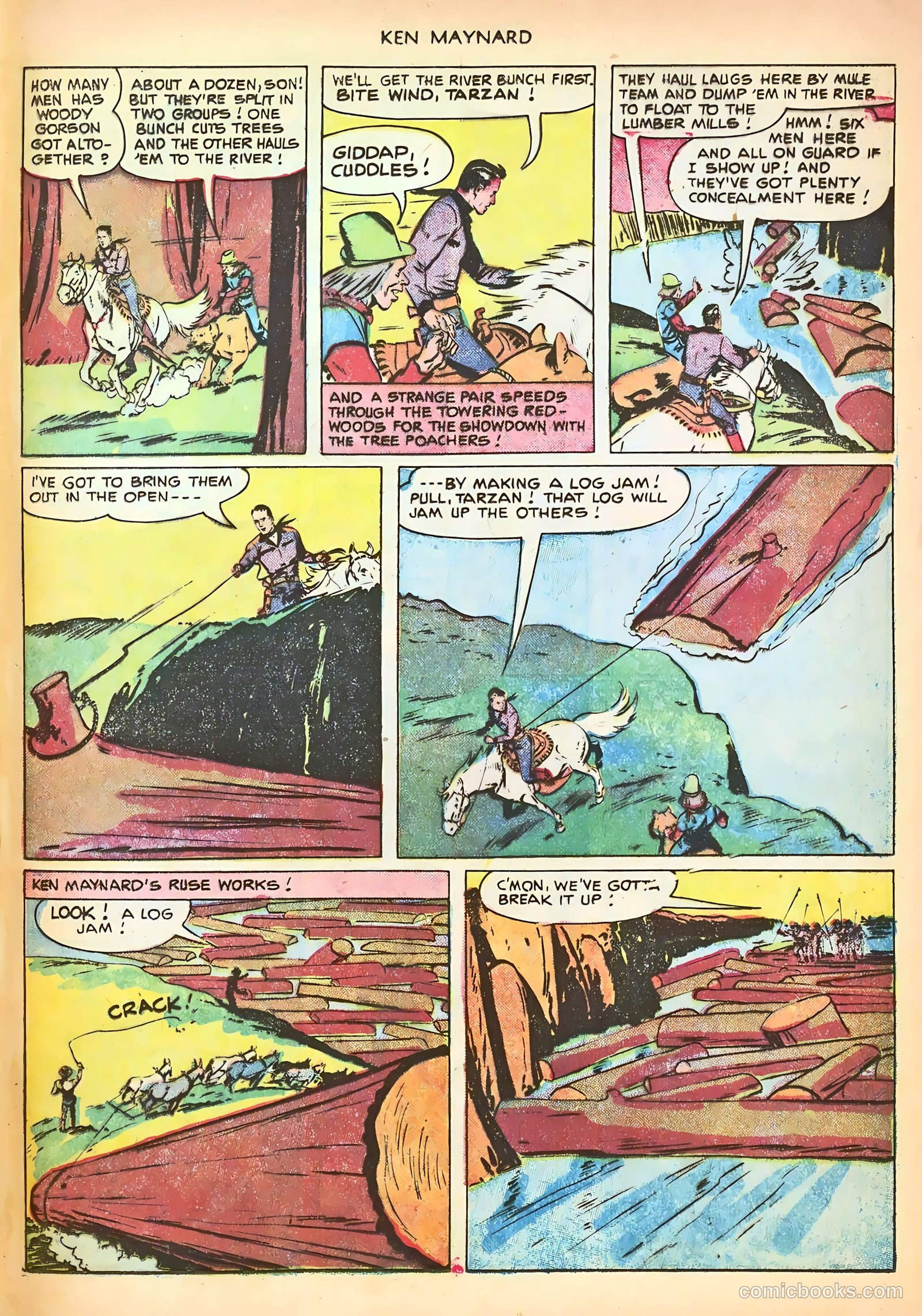 Ken Maynard #6 (1951) — page 29 of 36