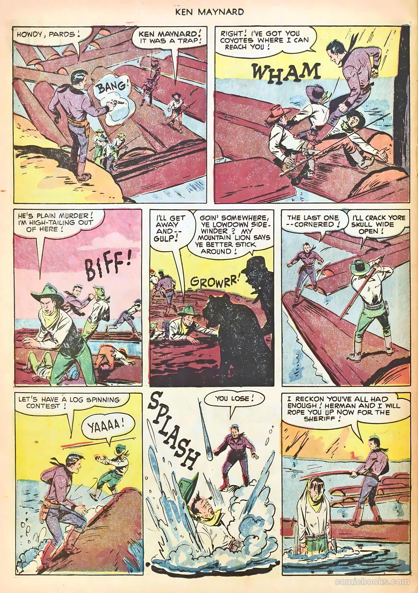 Ken Maynard #6 (1951) — page 30 of 36