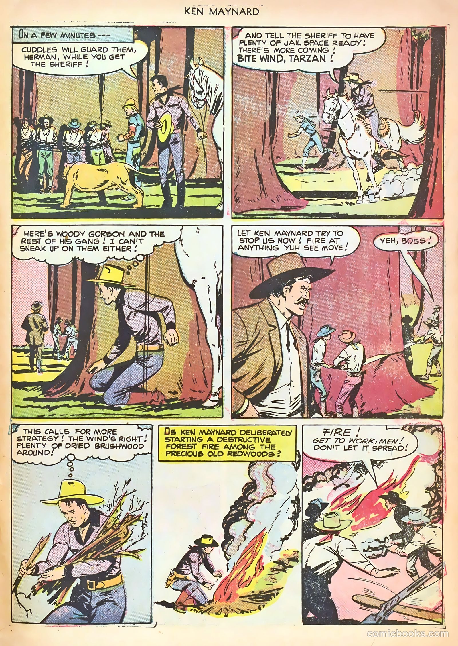 Ken Maynard #6 (1951) — page 31 of 36
