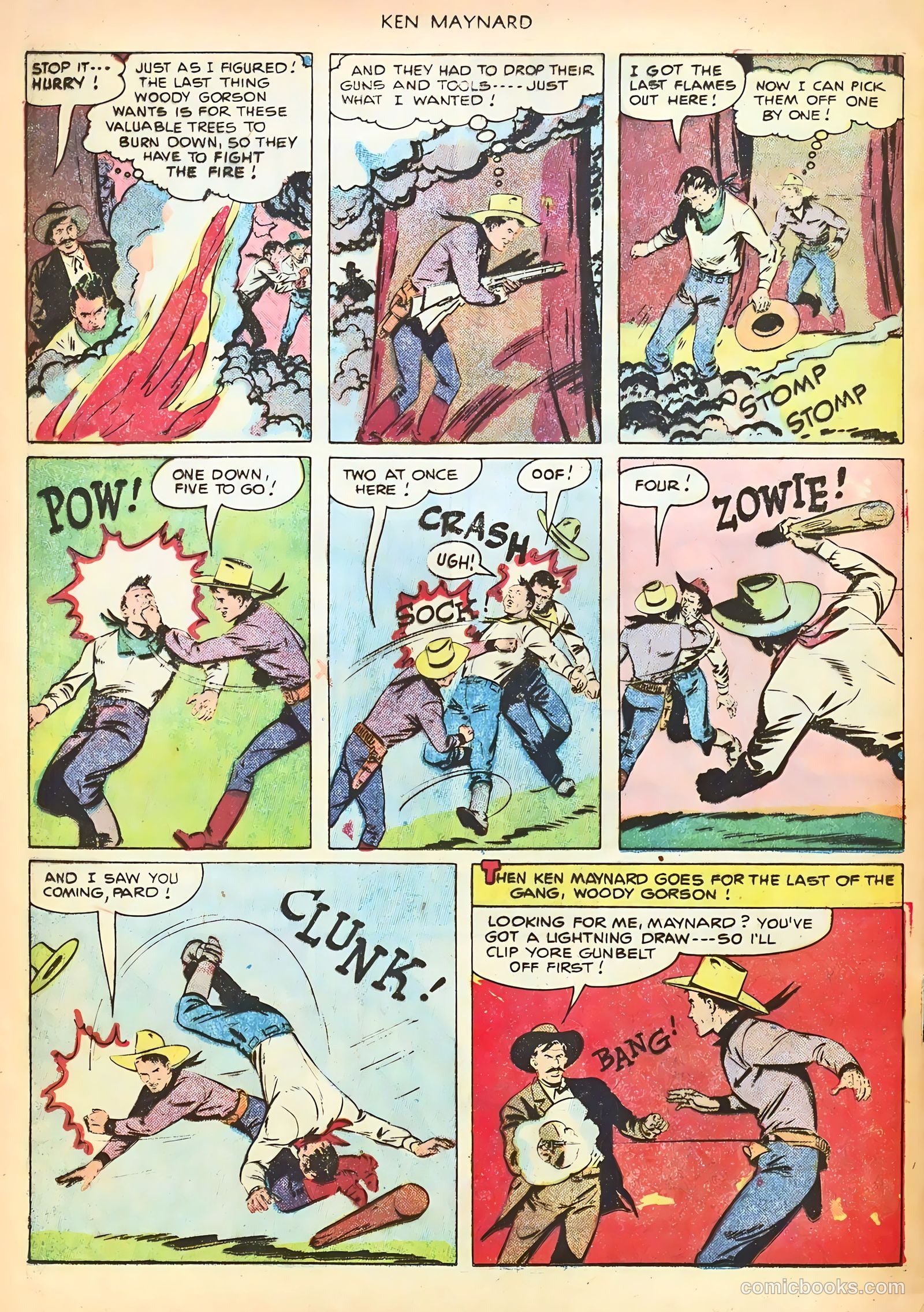 Ken Maynard #6 (1951) — page 32 of 36