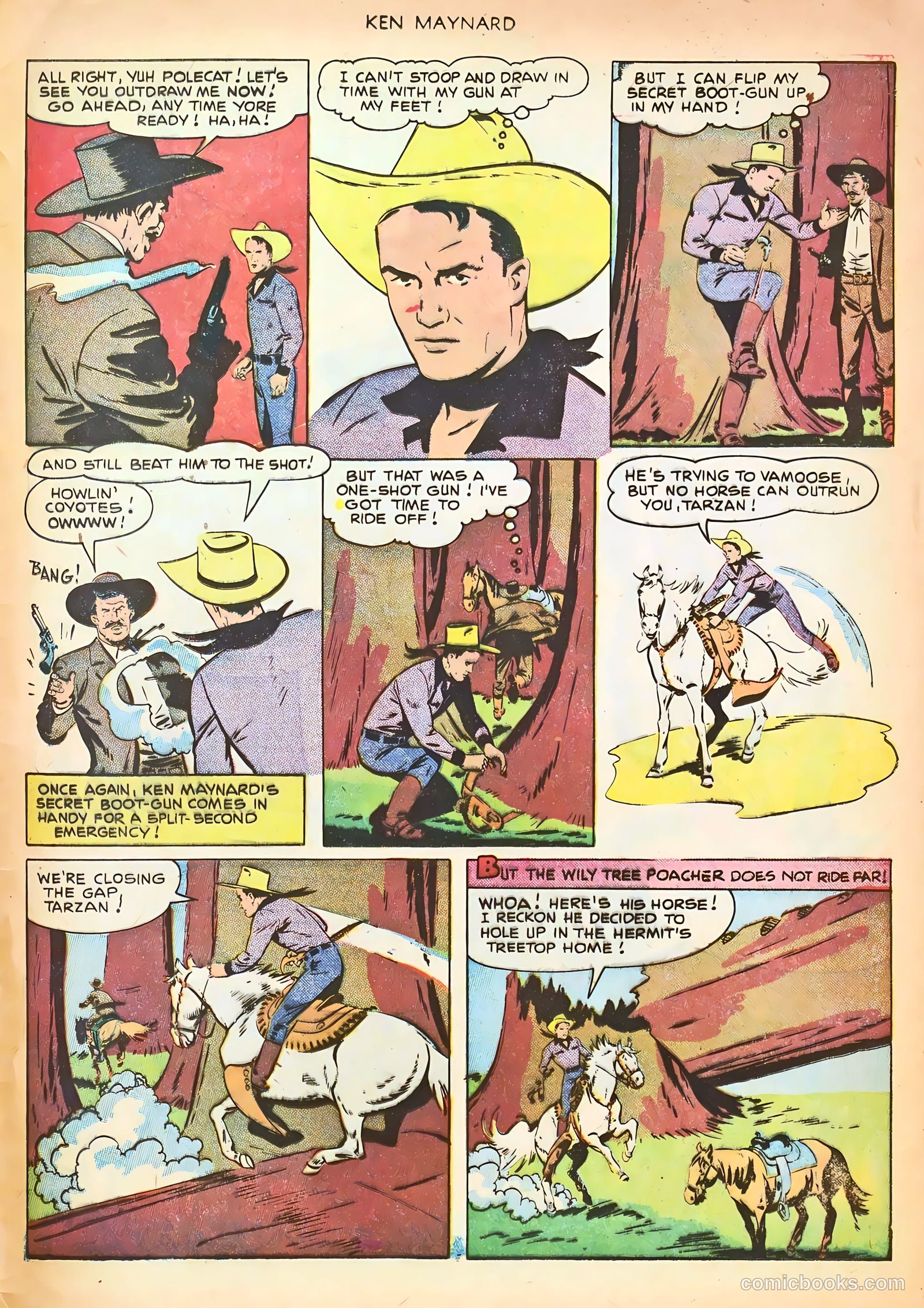 Ken Maynard #6 (1951) — page 33 of 36