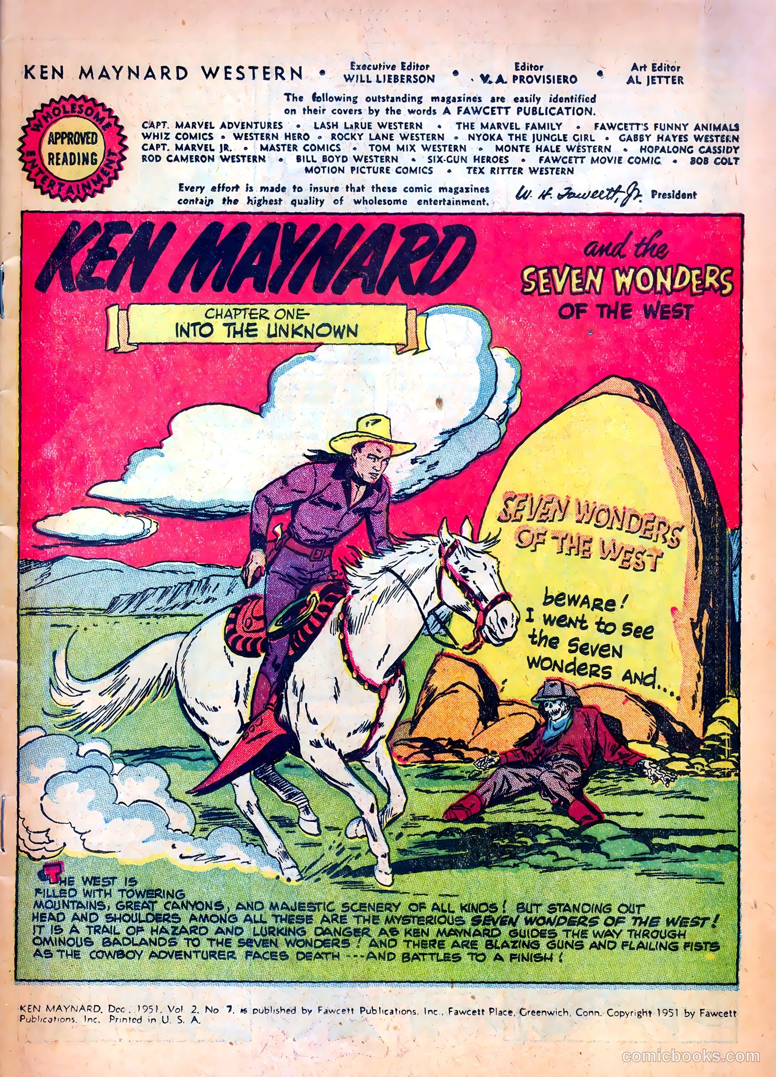 Ken Maynard #7 (1951) — page 3 of 36