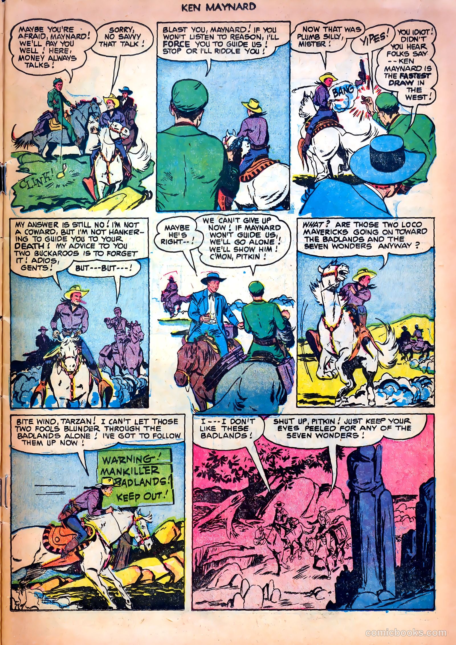 Ken Maynard #7 (1951) — page 5 of 36