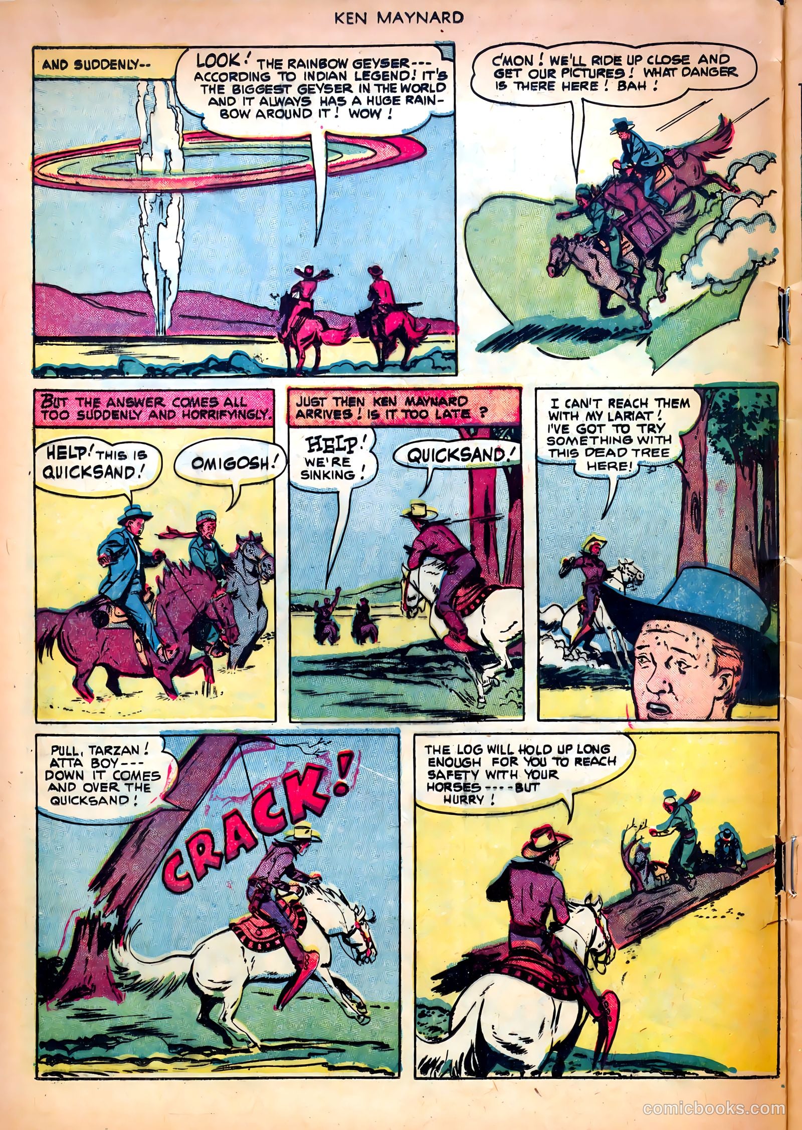Ken Maynard #7 (1951) — page 6 of 36