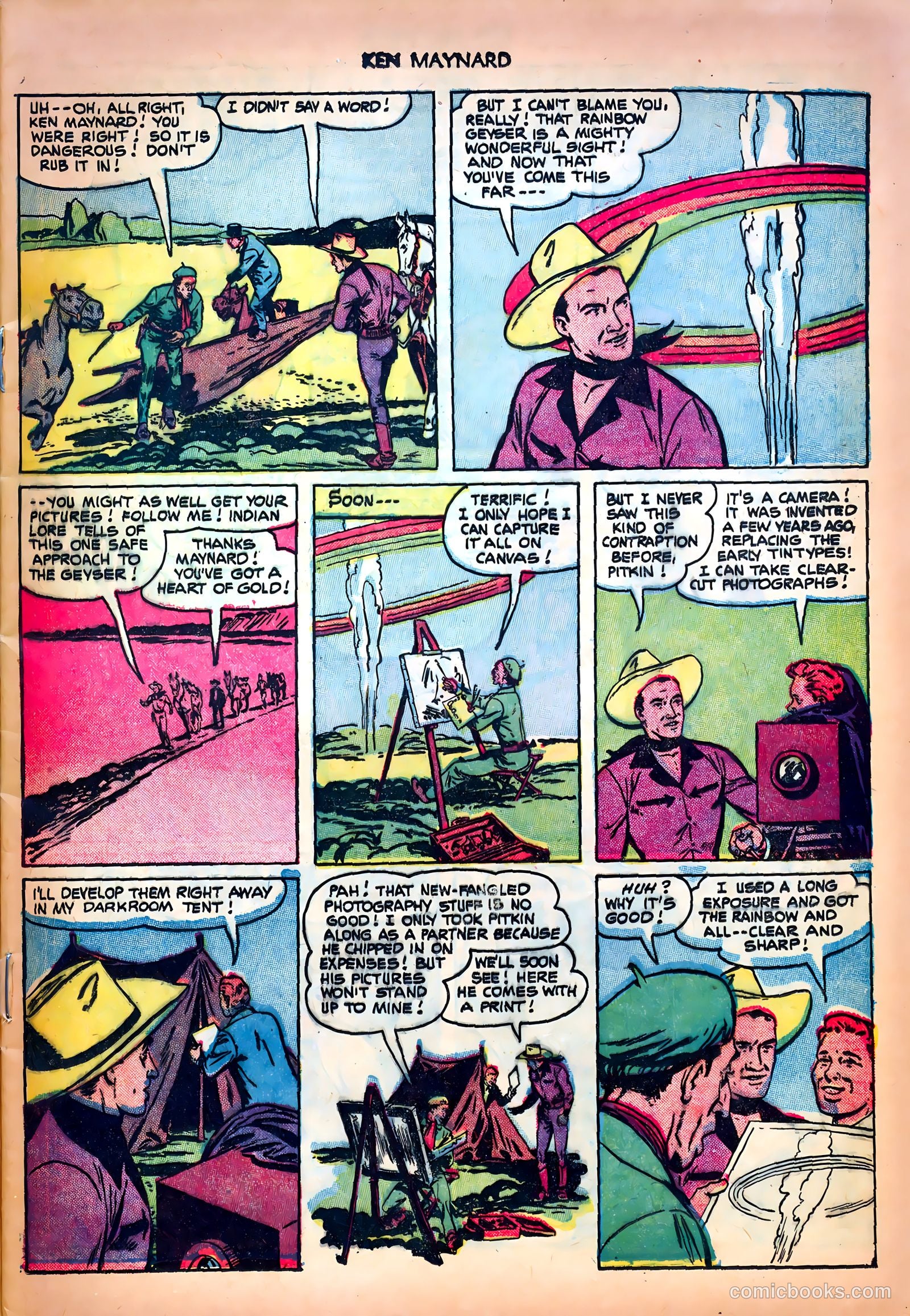 Ken Maynard #7 (1951) — page 7 of 36