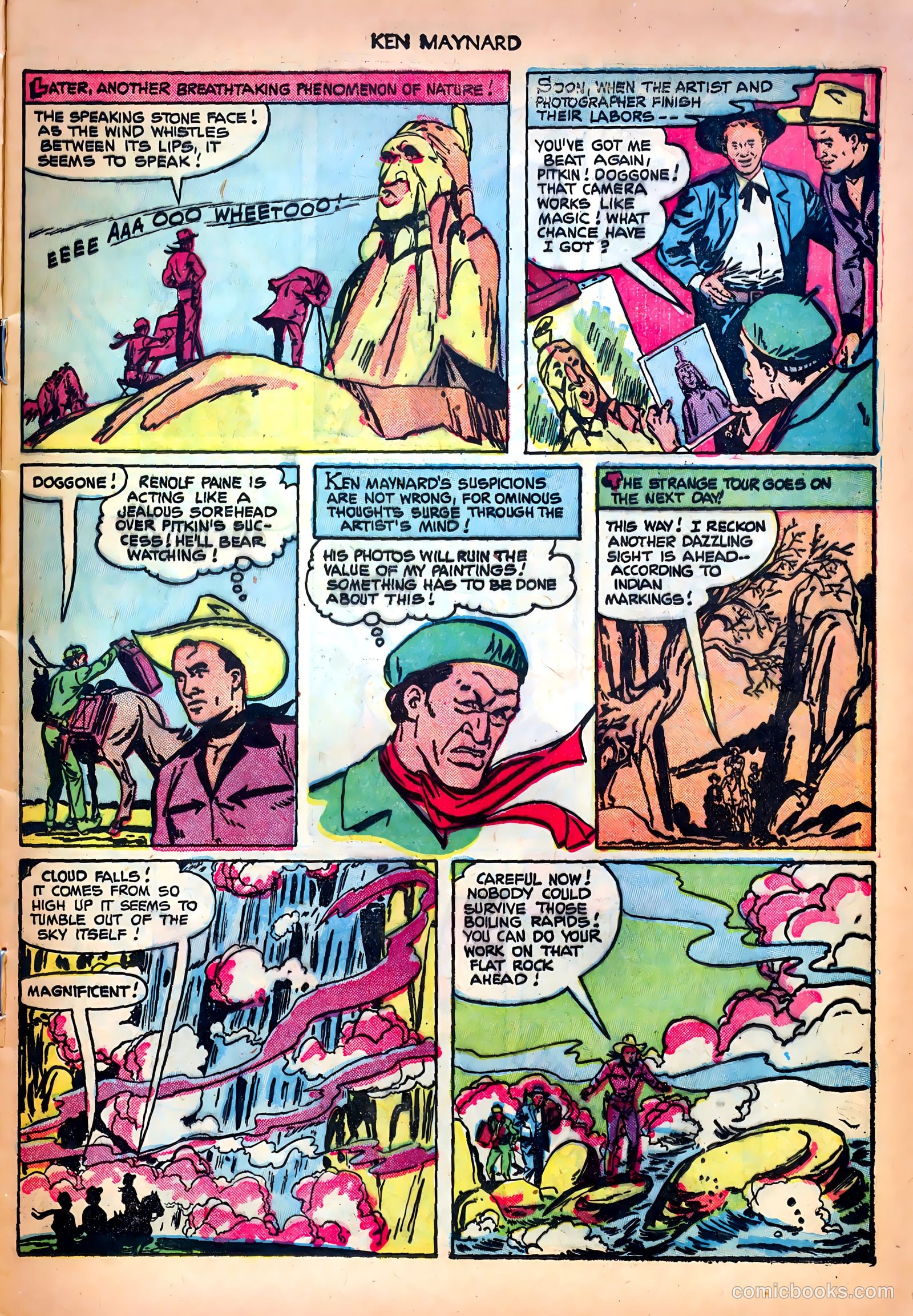 Ken Maynard #7 (1951) — page 9 of 36