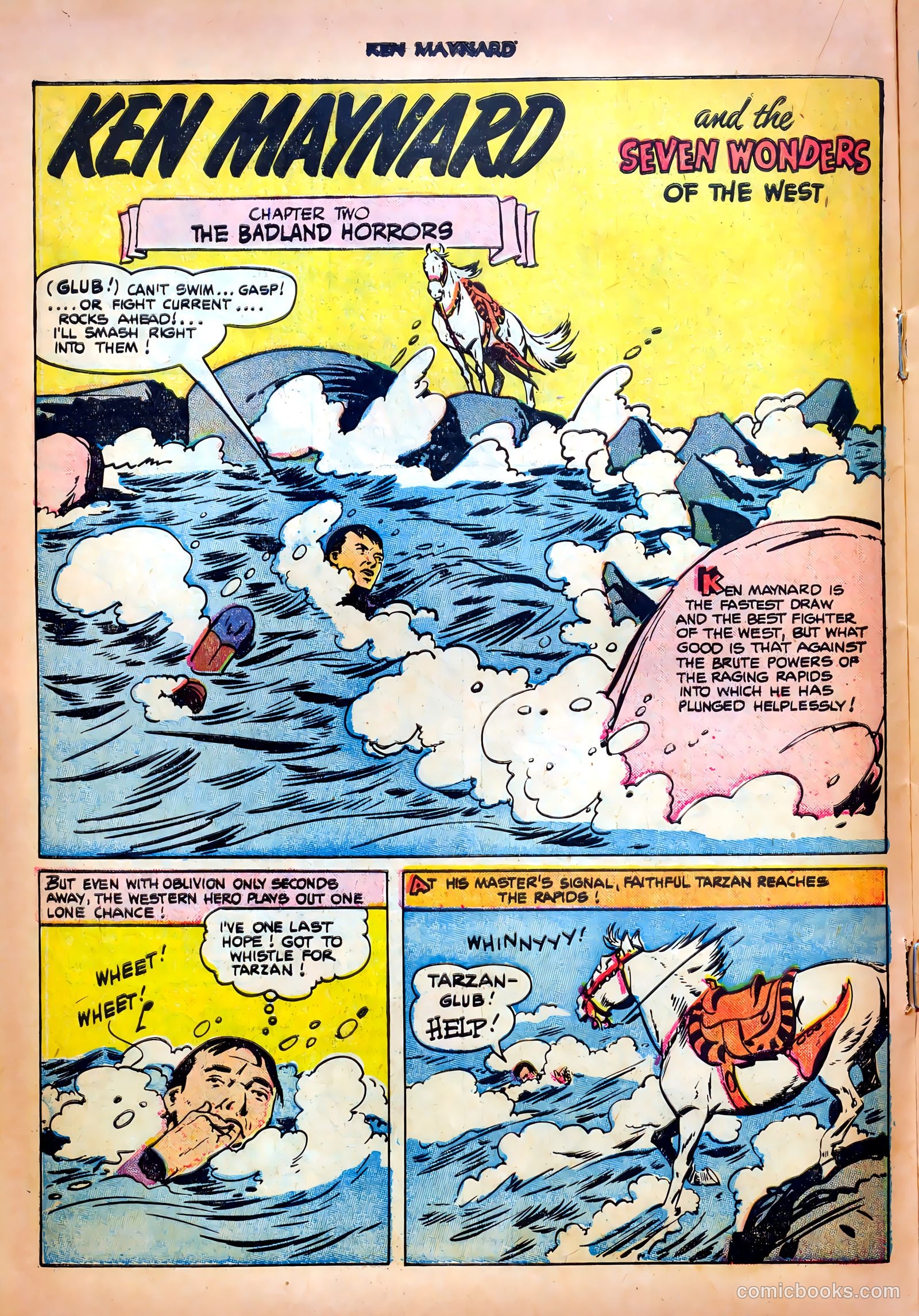 Ken Maynard #7 (1951) — page 16 of 36
