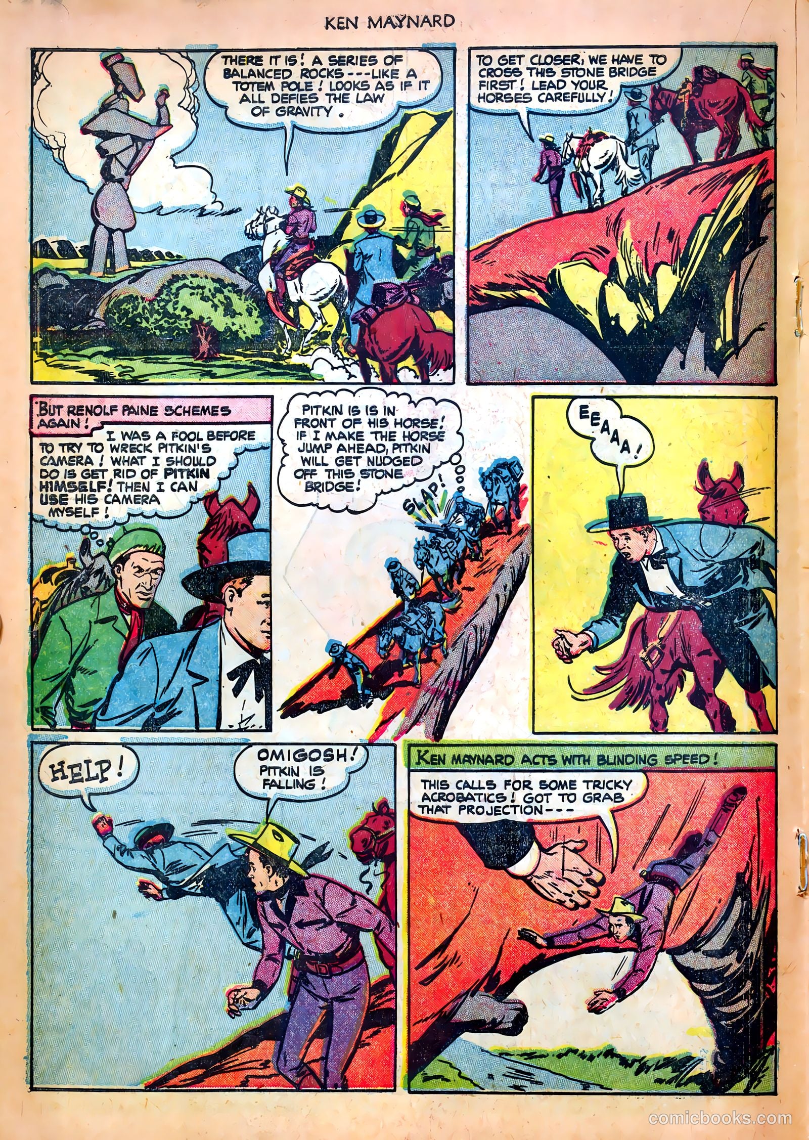 Ken Maynard #7 (1951) — page 18 of 36