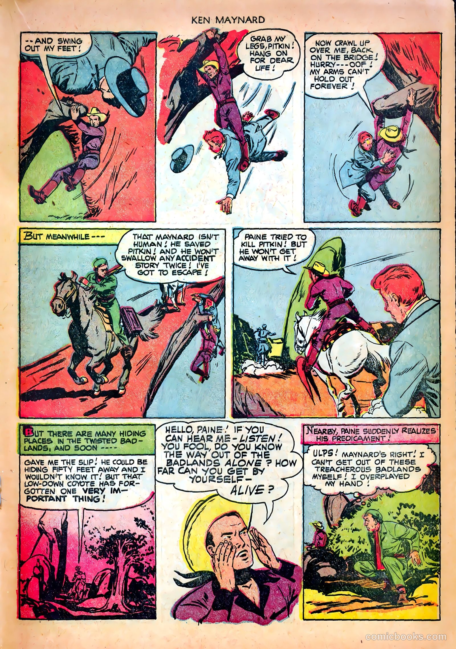 Ken Maynard #7 (1951) — page 19 of 36