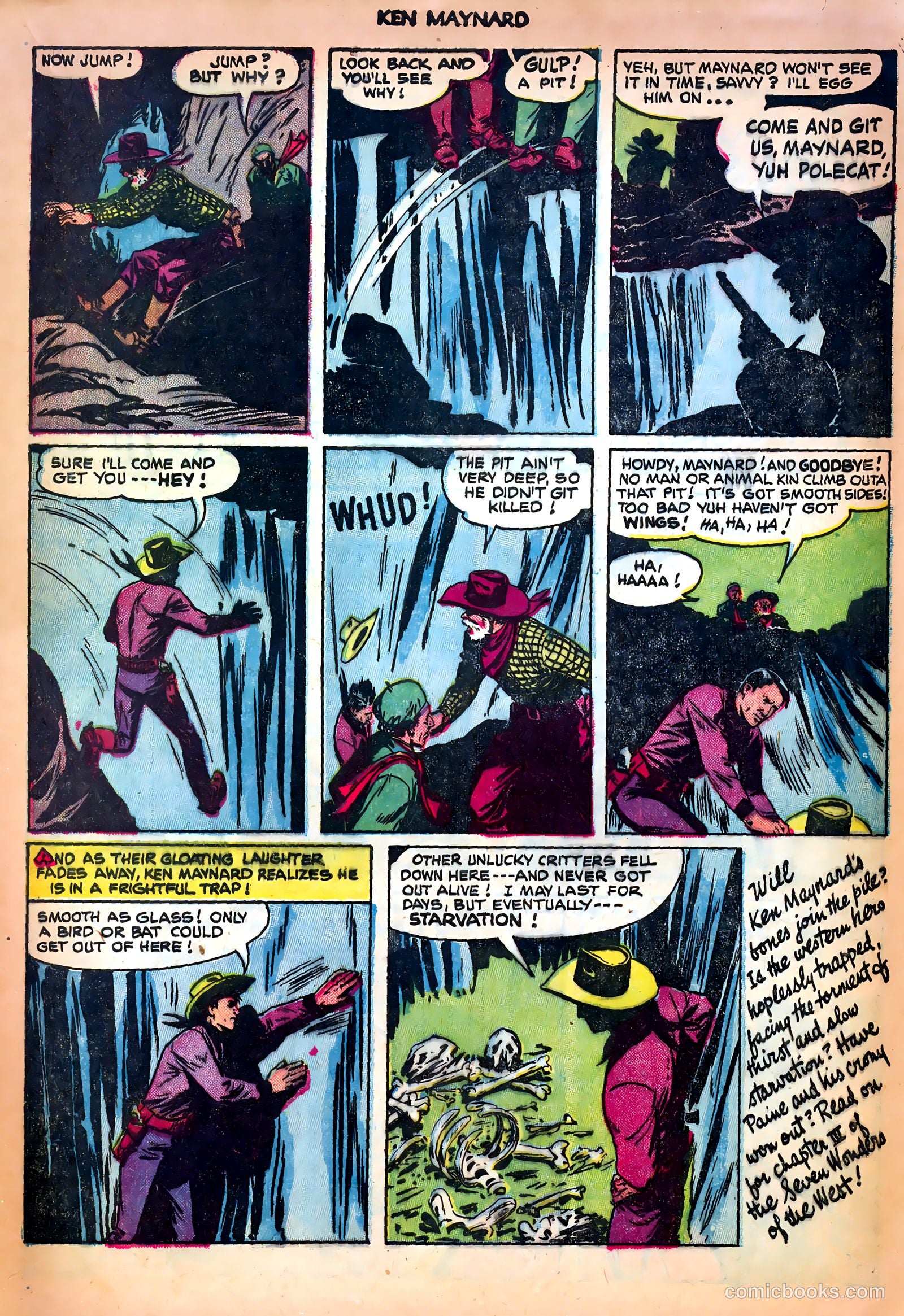 Ken Maynard #7 (1951) — page 23 of 36