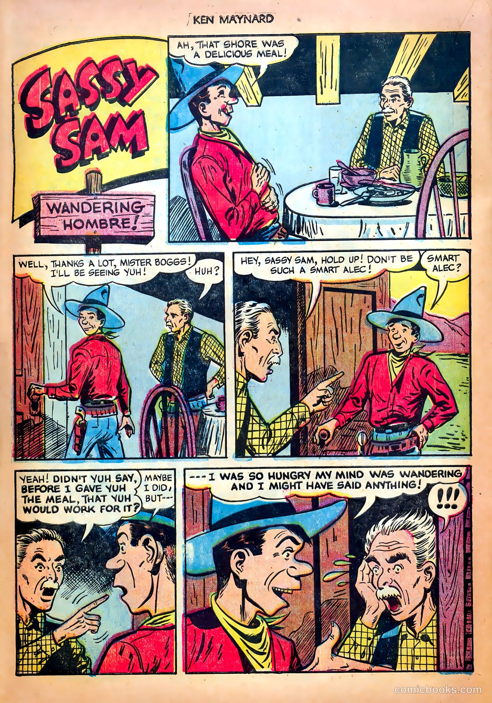 Ken Maynard #7 (1951) — page 24 of 36
