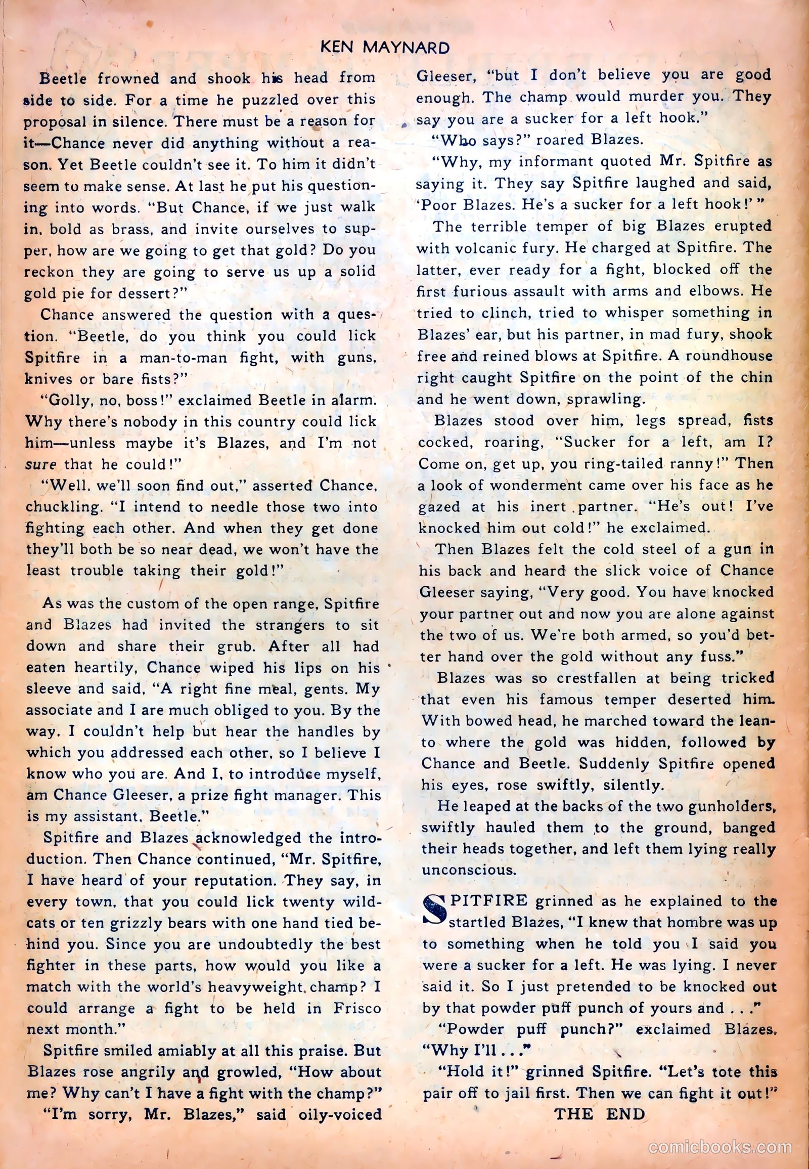 Ken Maynard #7 (1951) — page 26 of 36