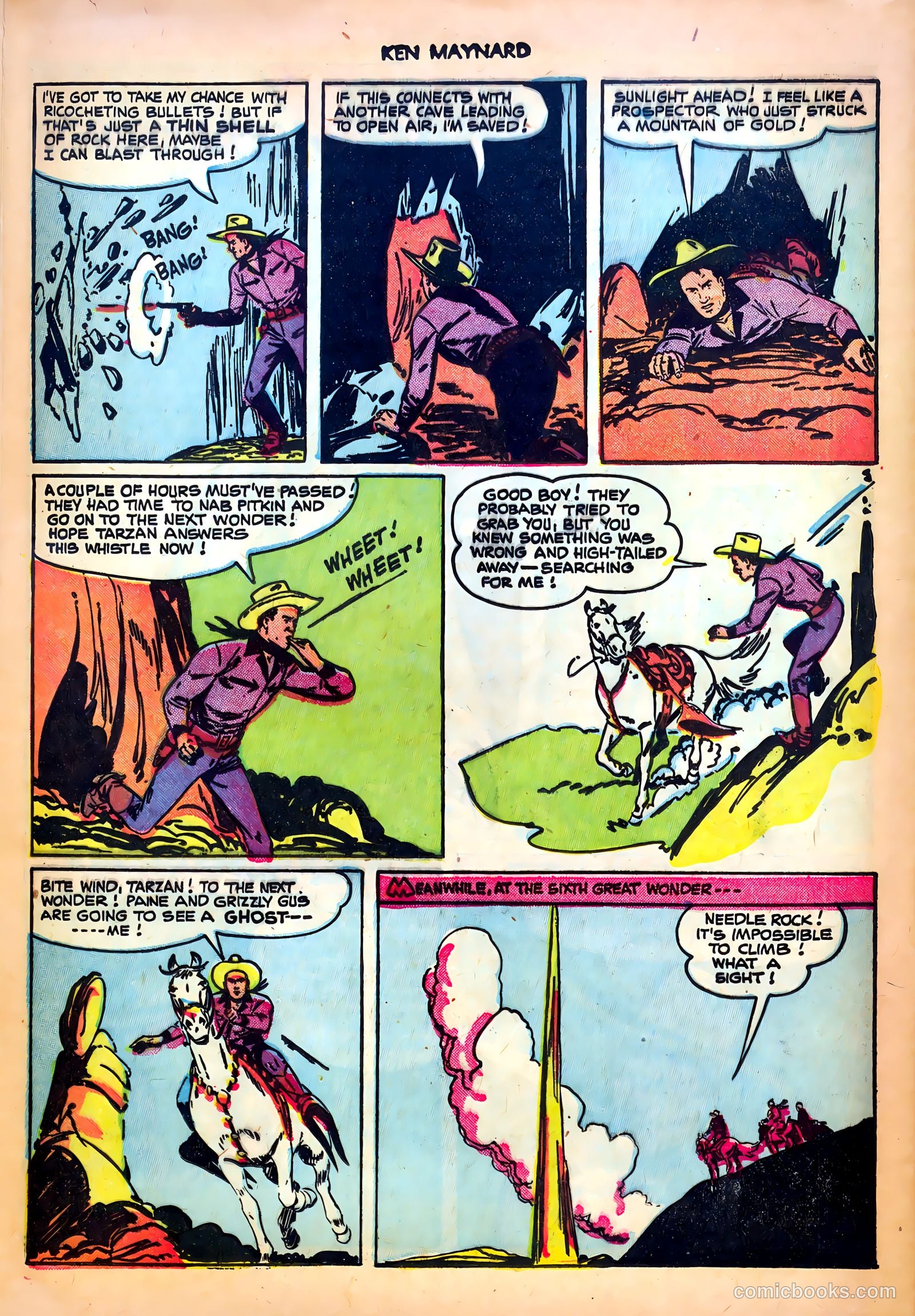 Ken Maynard #7 (1951) — page 28 of 36