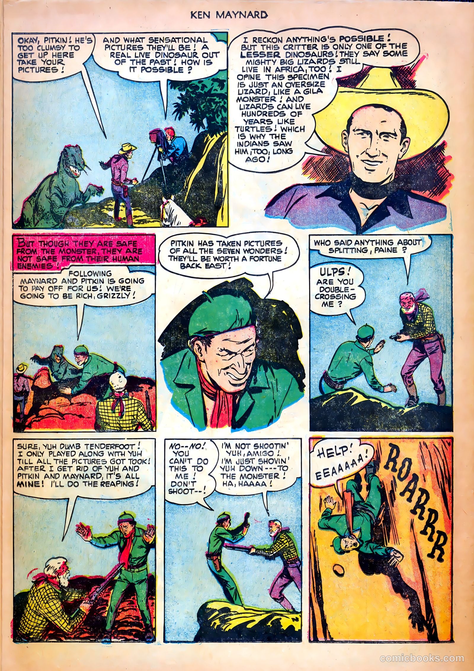 Ken Maynard #7 (1951) — page 32 of 36