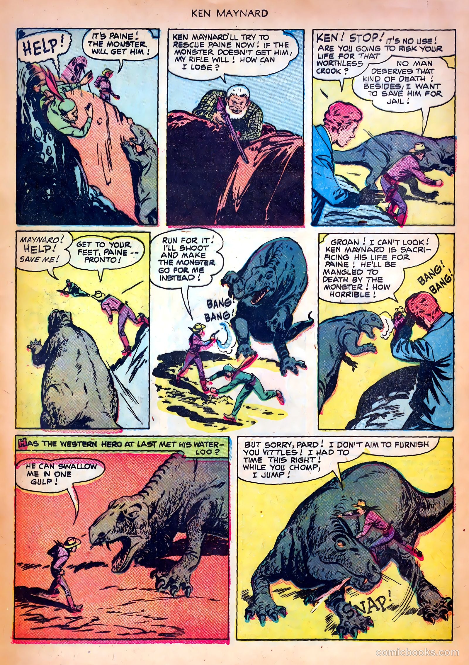 Ken Maynard #7 (1951) — page 33 of 36