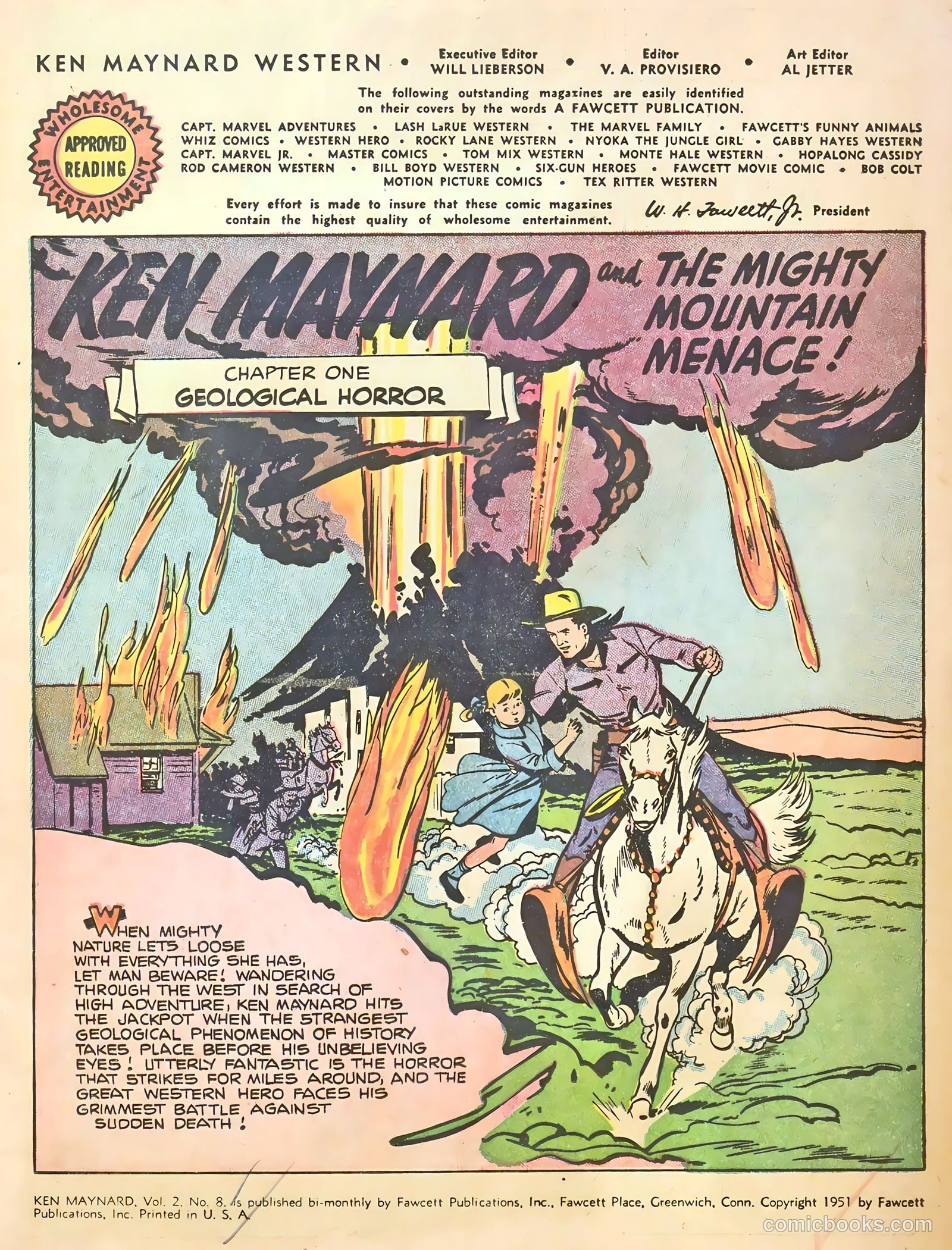 Ken Maynard #8 (1952) — page 3 of 36