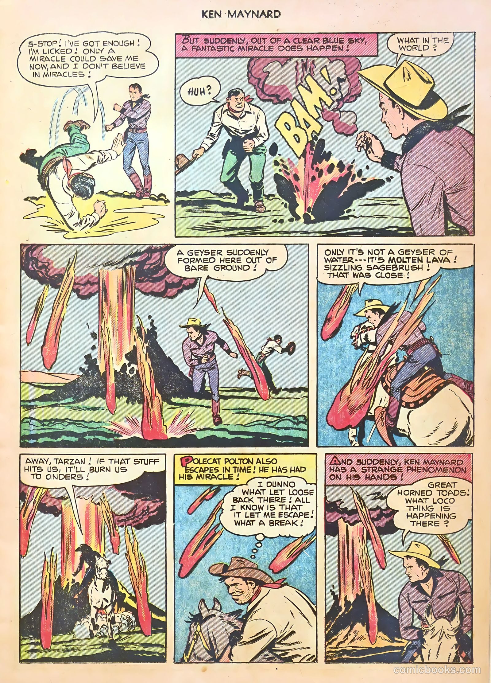 Ken Maynard #8 (1952) — page 5 of 36