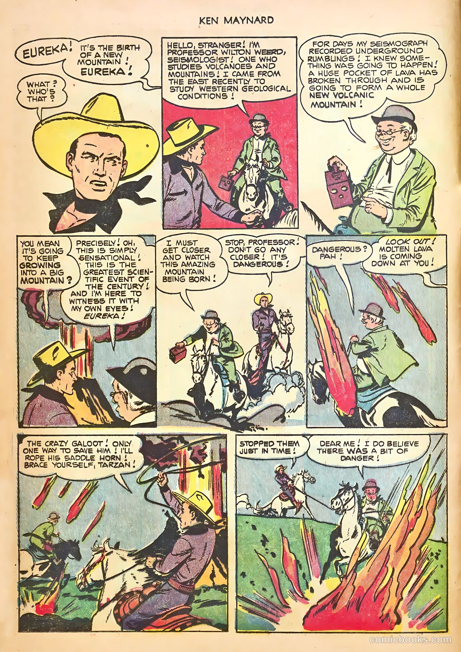 Ken Maynard #8 (1952) — page 6 of 36