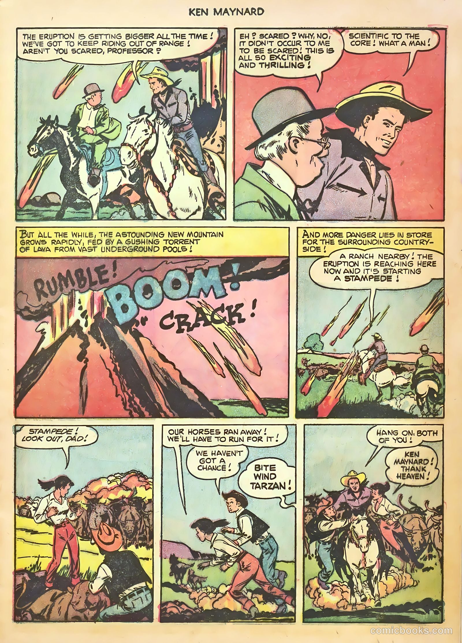 Ken Maynard #8 (1952) — page 7 of 36