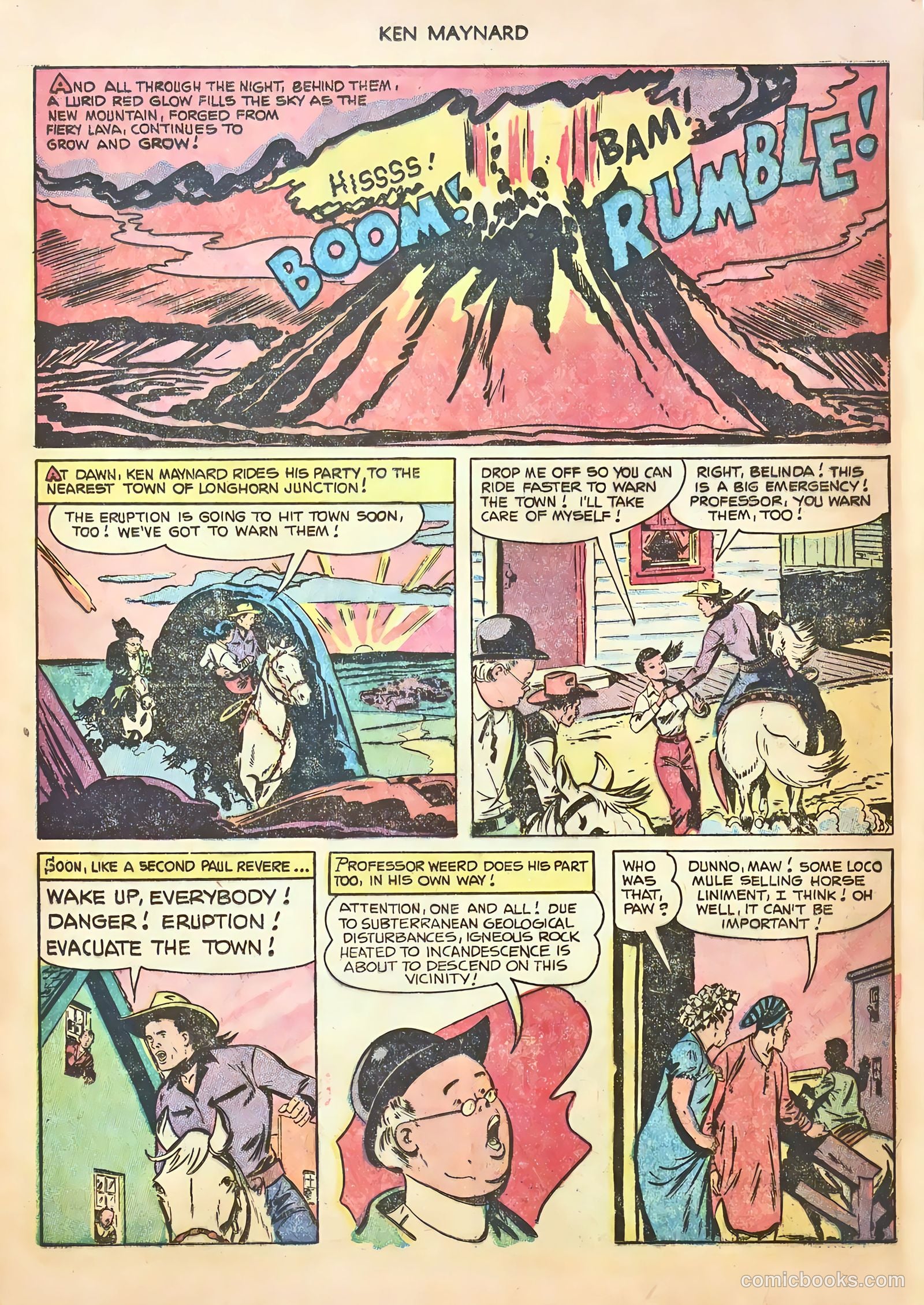 Ken Maynard #8 (1952) — page 9 of 36