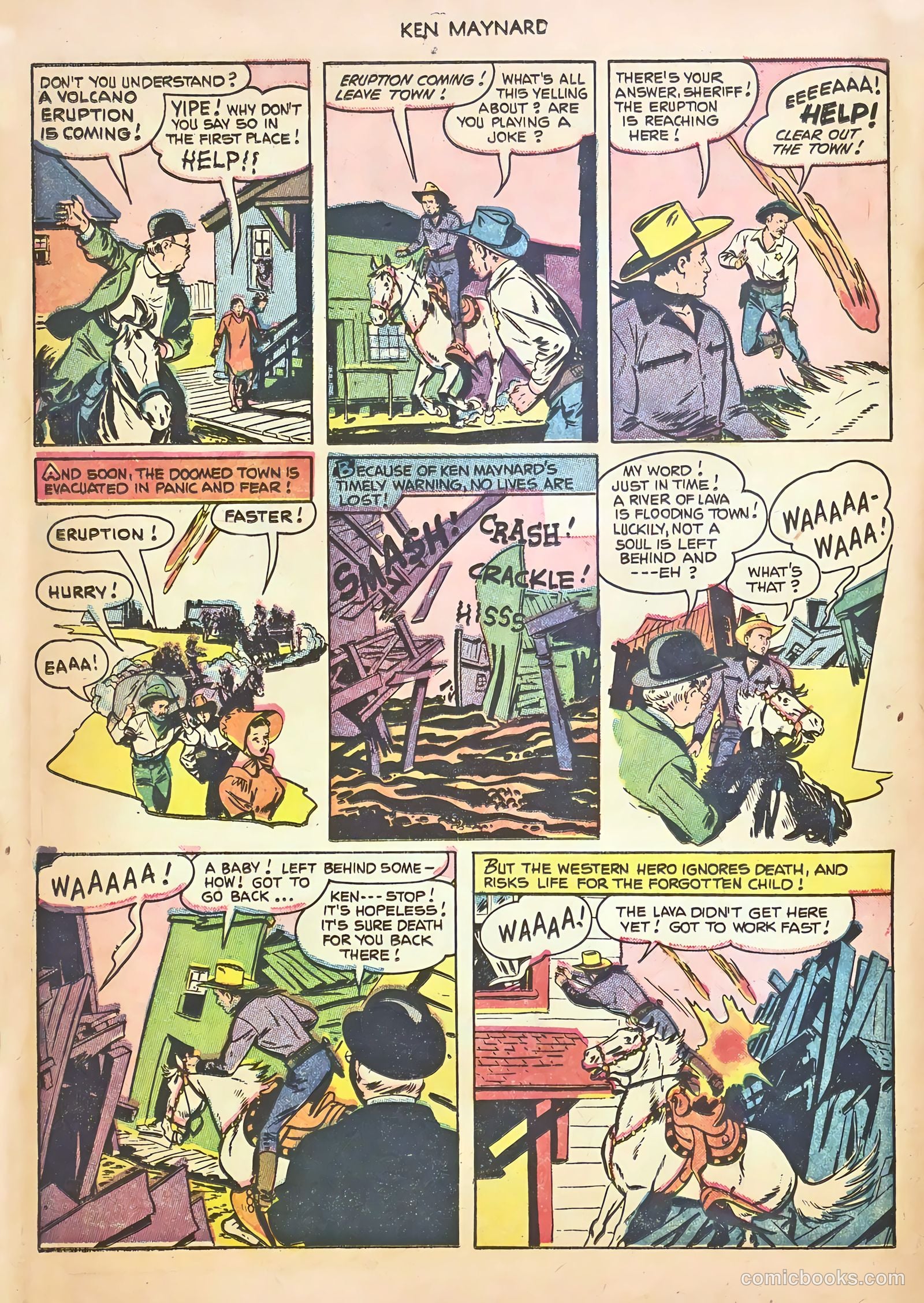 Ken Maynard #8 (1952) — page 10 of 36
