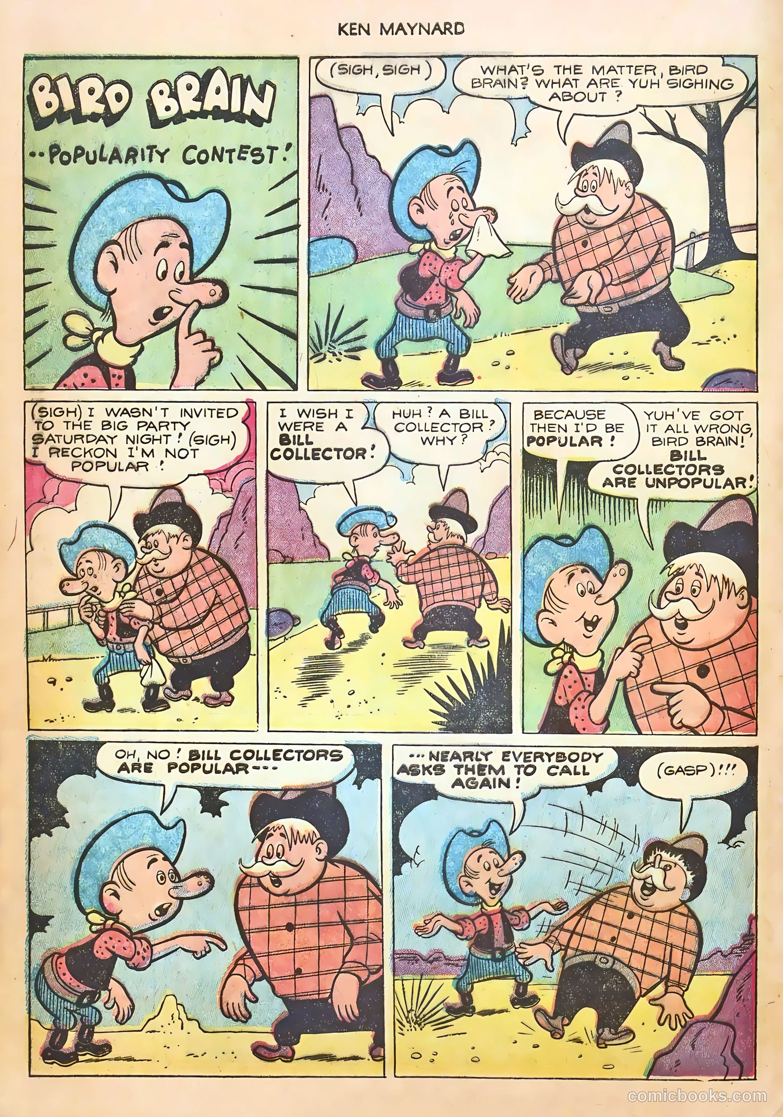 Ken Maynard #8 (1952) — page 12 of 36