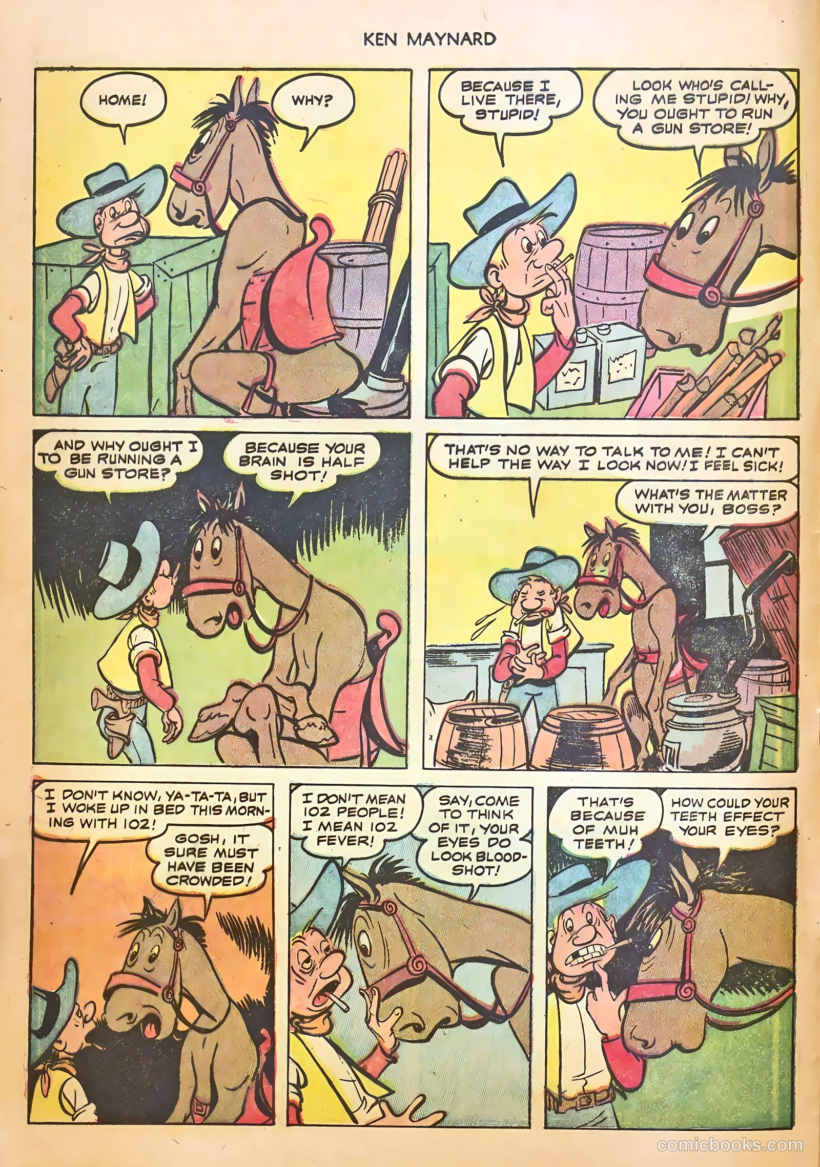 Ken Maynard #8 (1952) — page 14 of 36