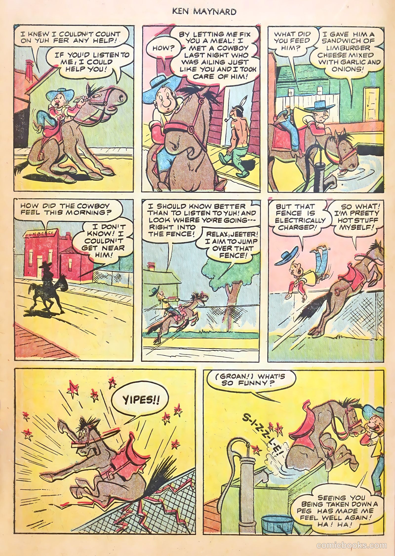 Ken Maynard #8 (1952) — page 16 of 36