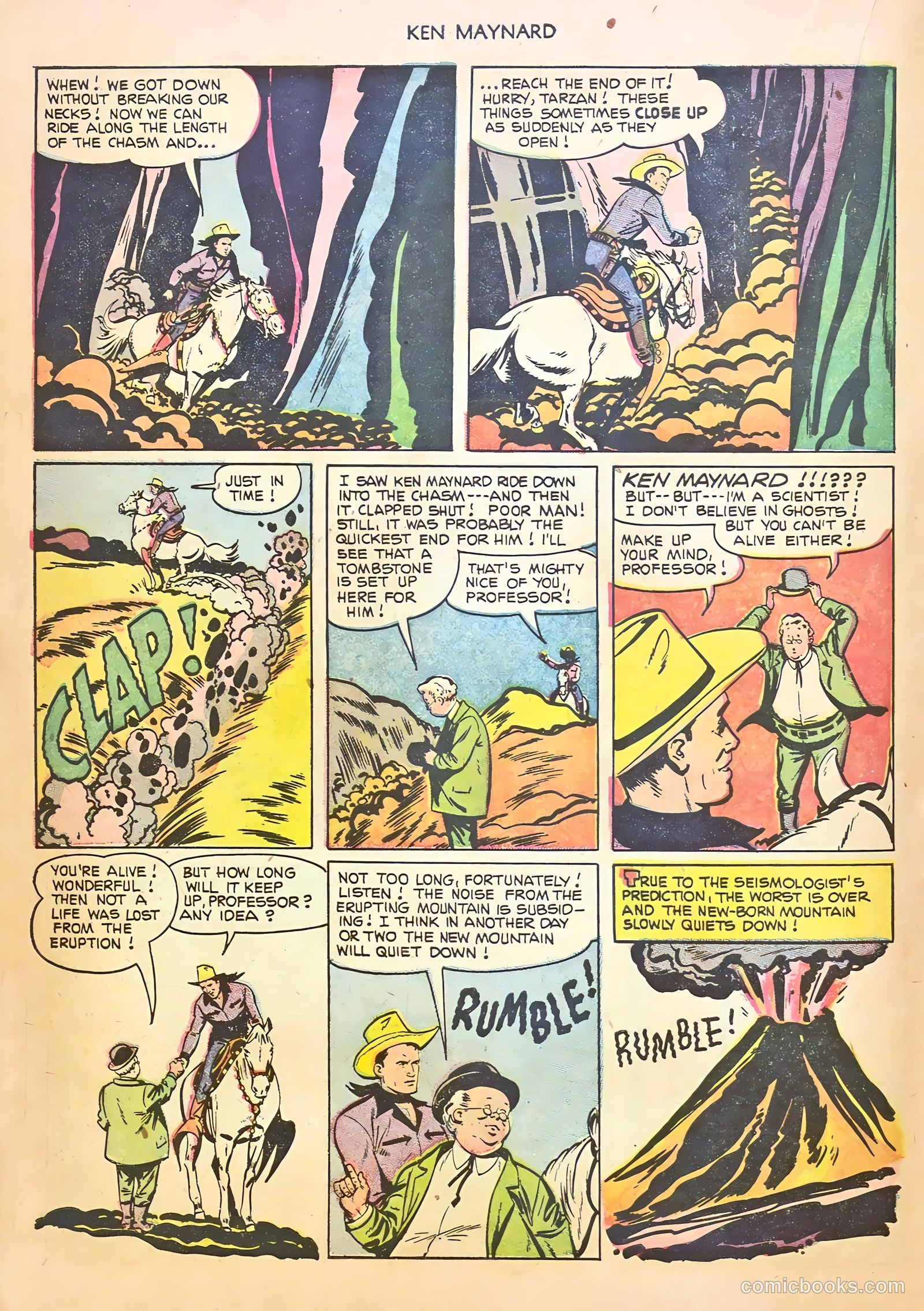 Ken Maynard #8 (1952) — page 18 of 36