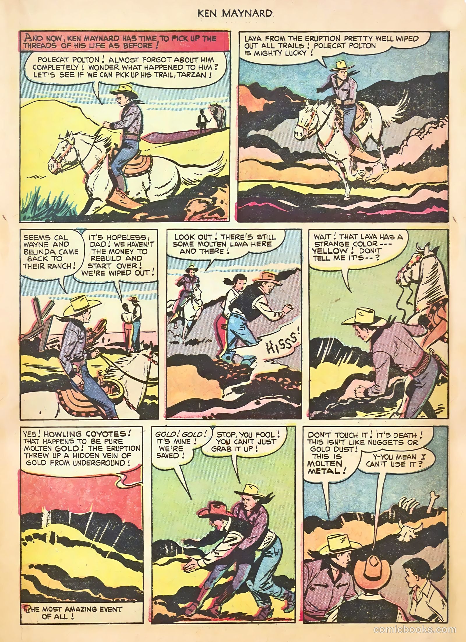 Ken Maynard #8 (1952) — page 19 of 36