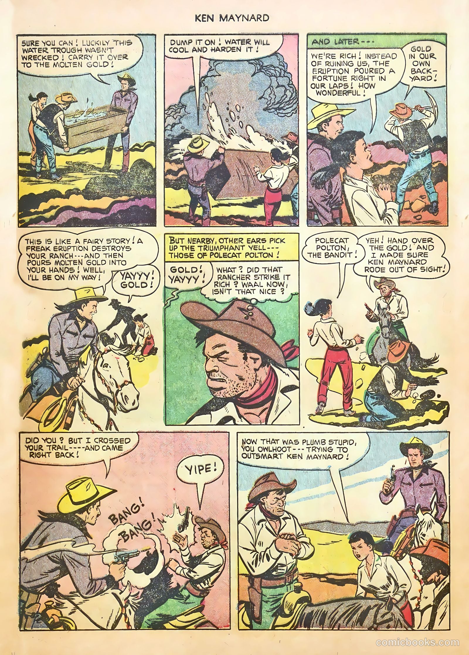 Ken Maynard #8 (1952) — page 20 of 36