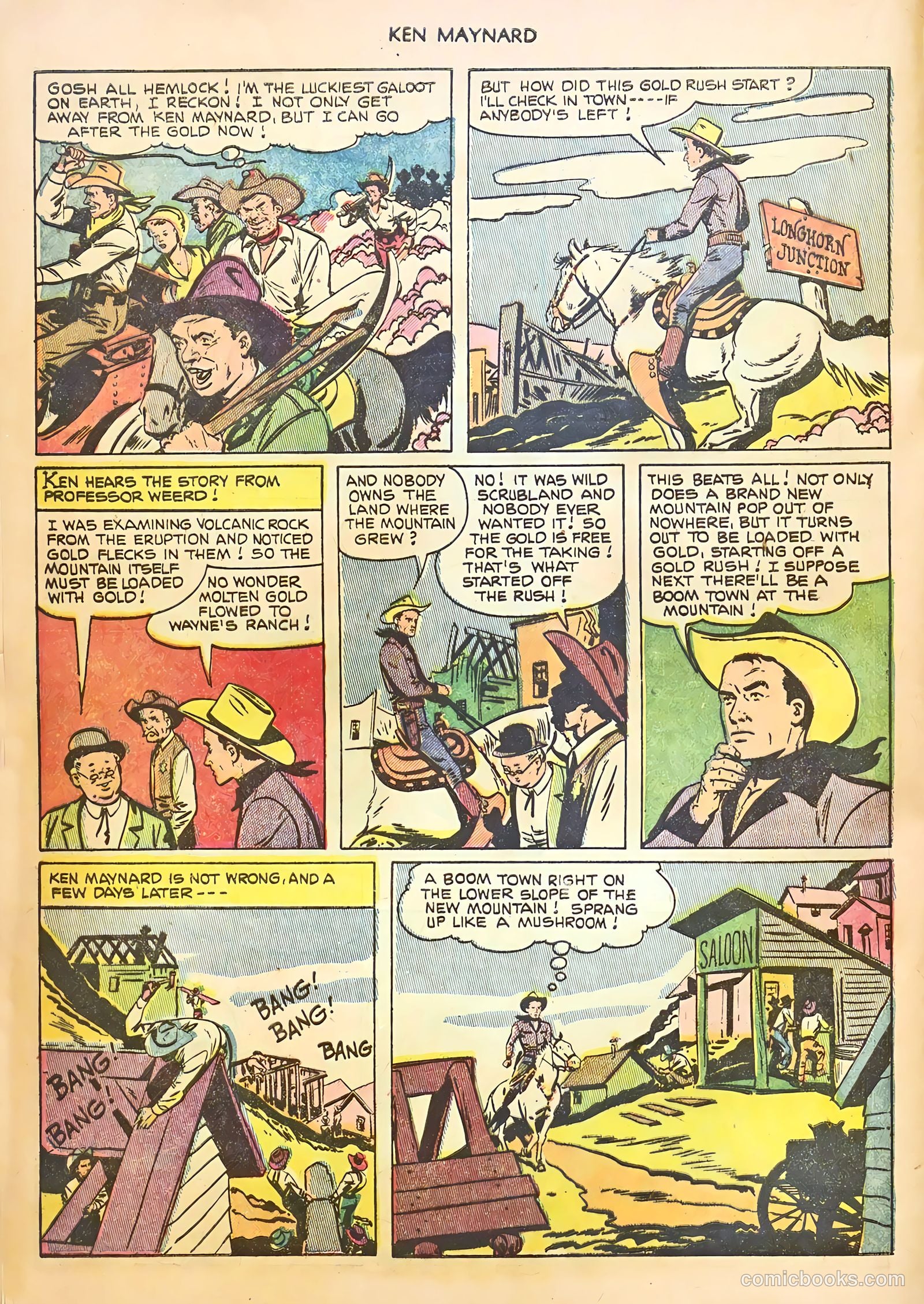 Ken Maynard #8 (1952) — page 22 of 36