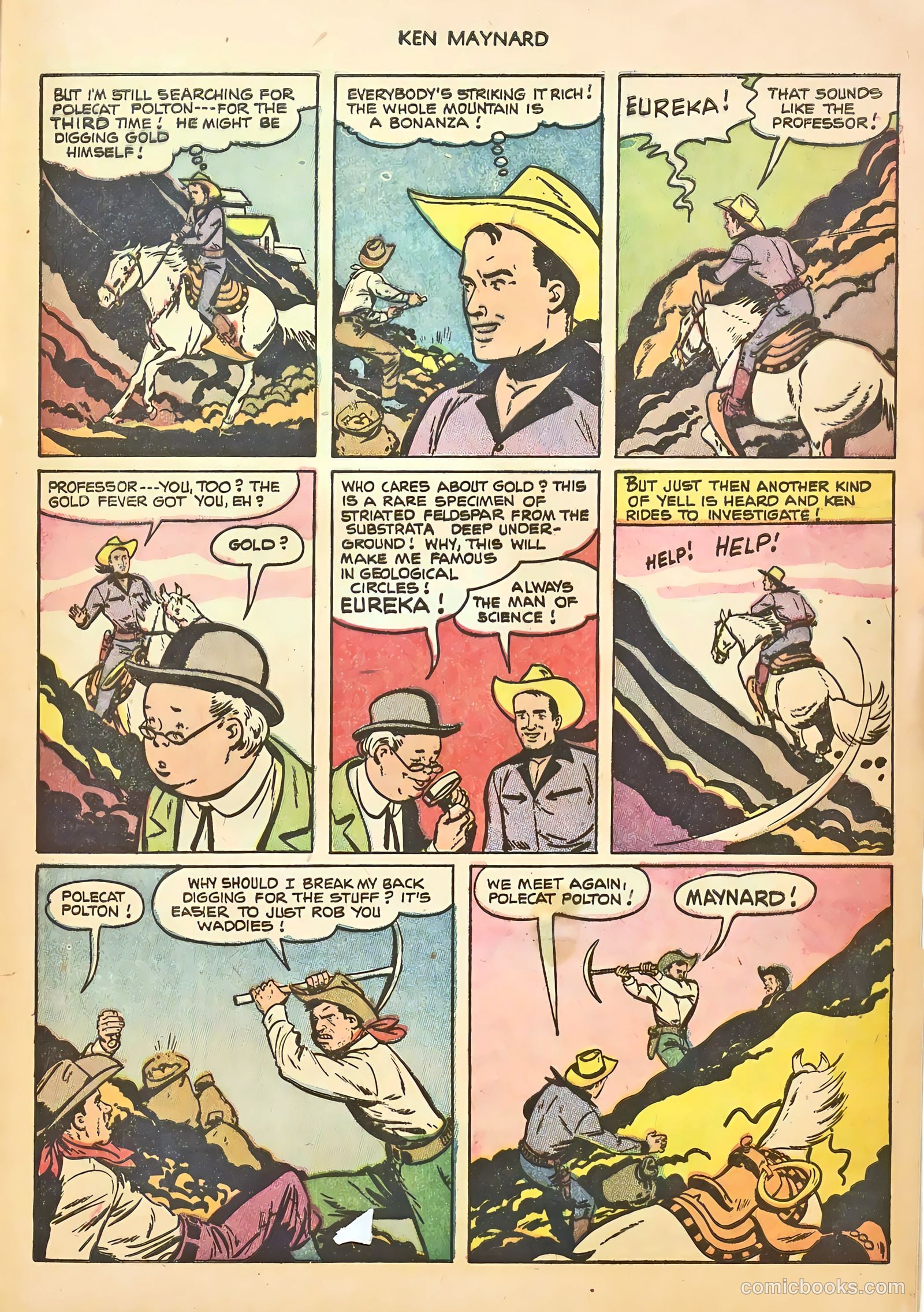 Ken Maynard #8 (1952) — page 23 of 36