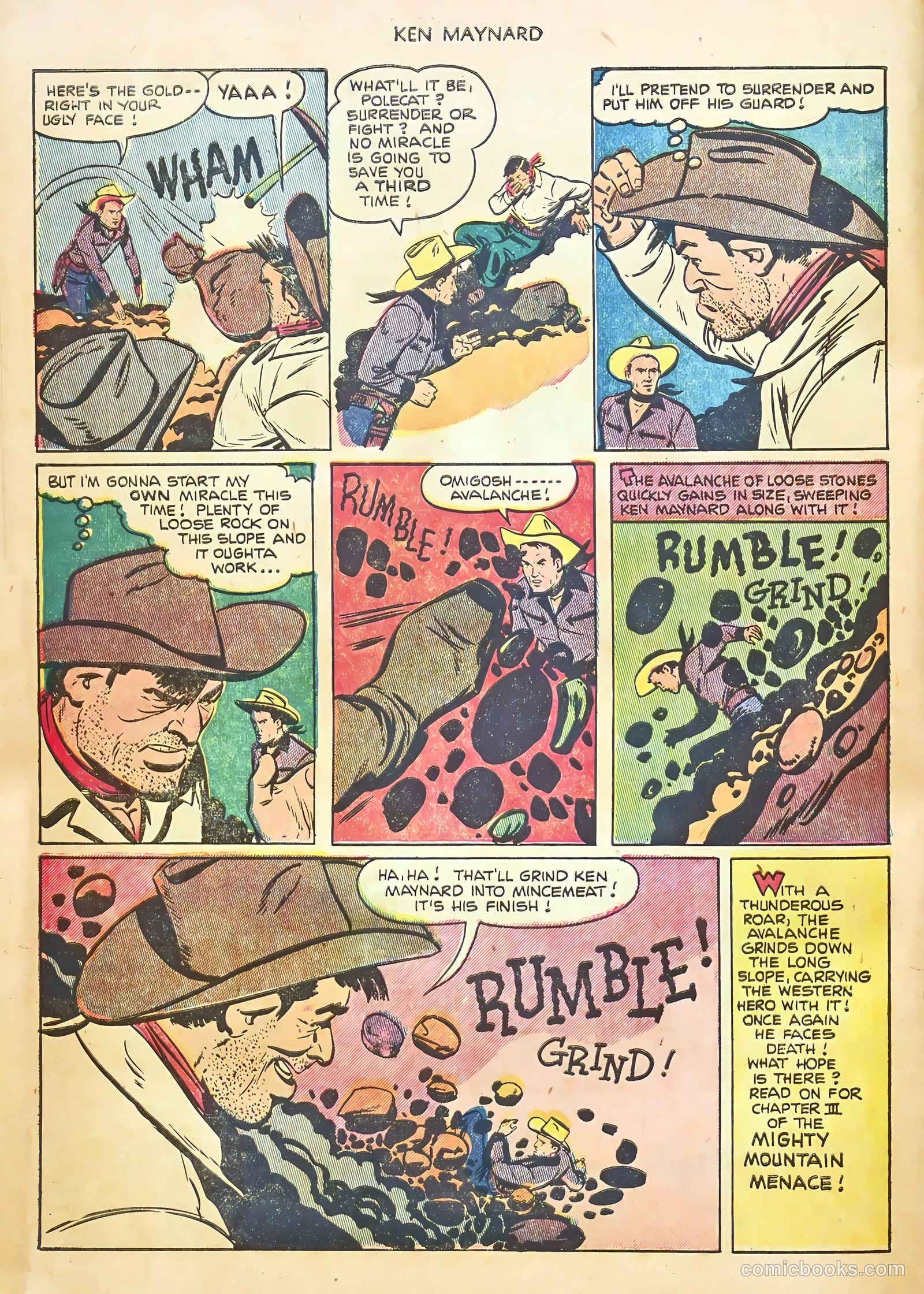 Ken Maynard #8 (1952) — page 24 of 36