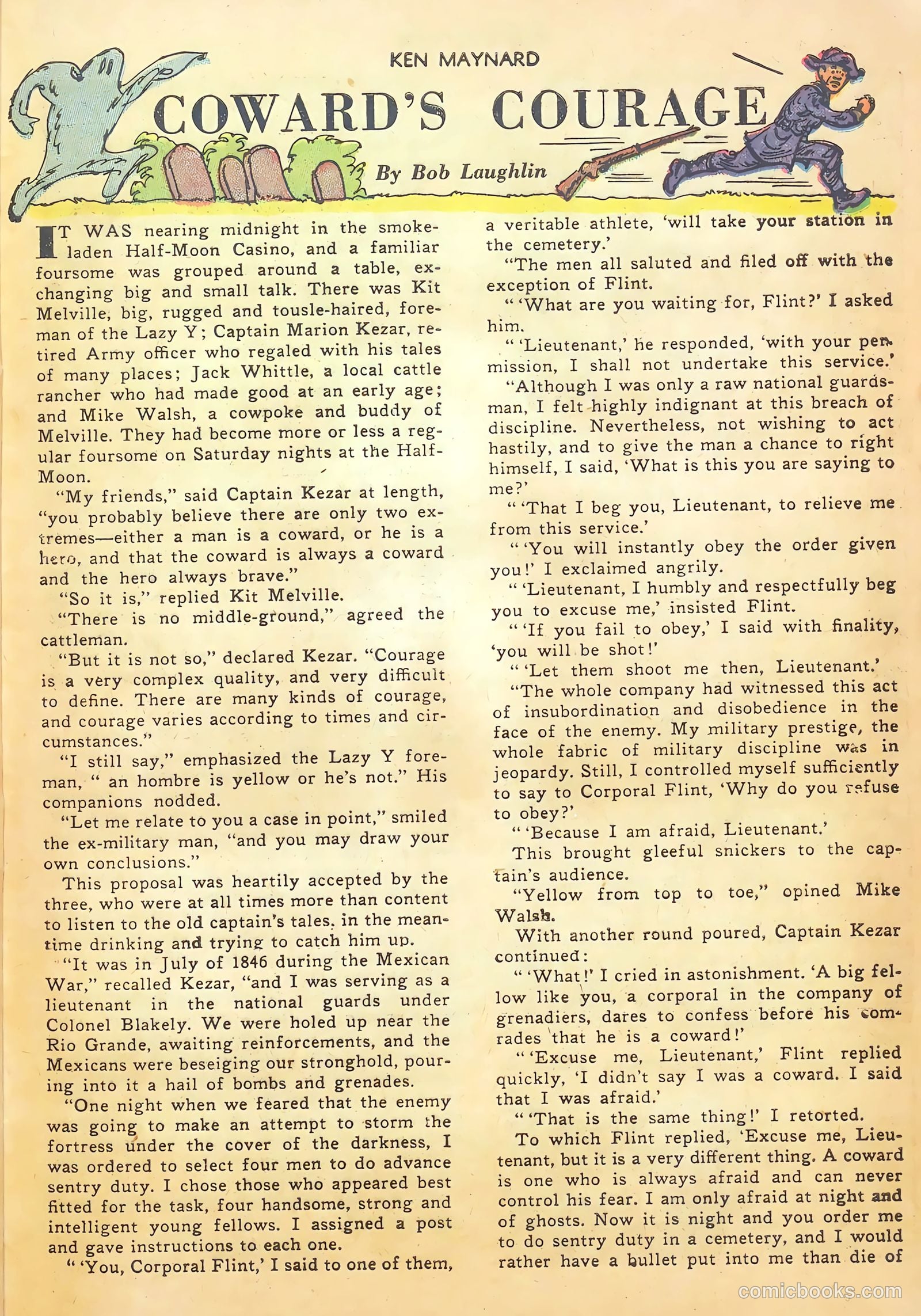 Ken Maynard #8 (1952) — page 25 of 36