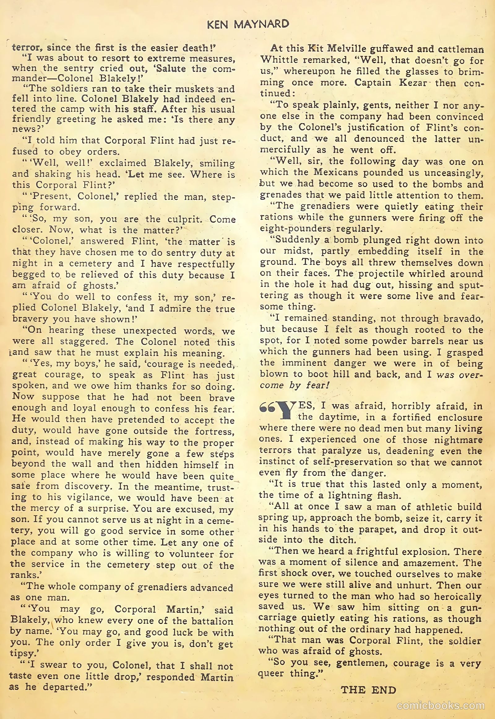 Ken Maynard #8 (1952) — page 26 of 36