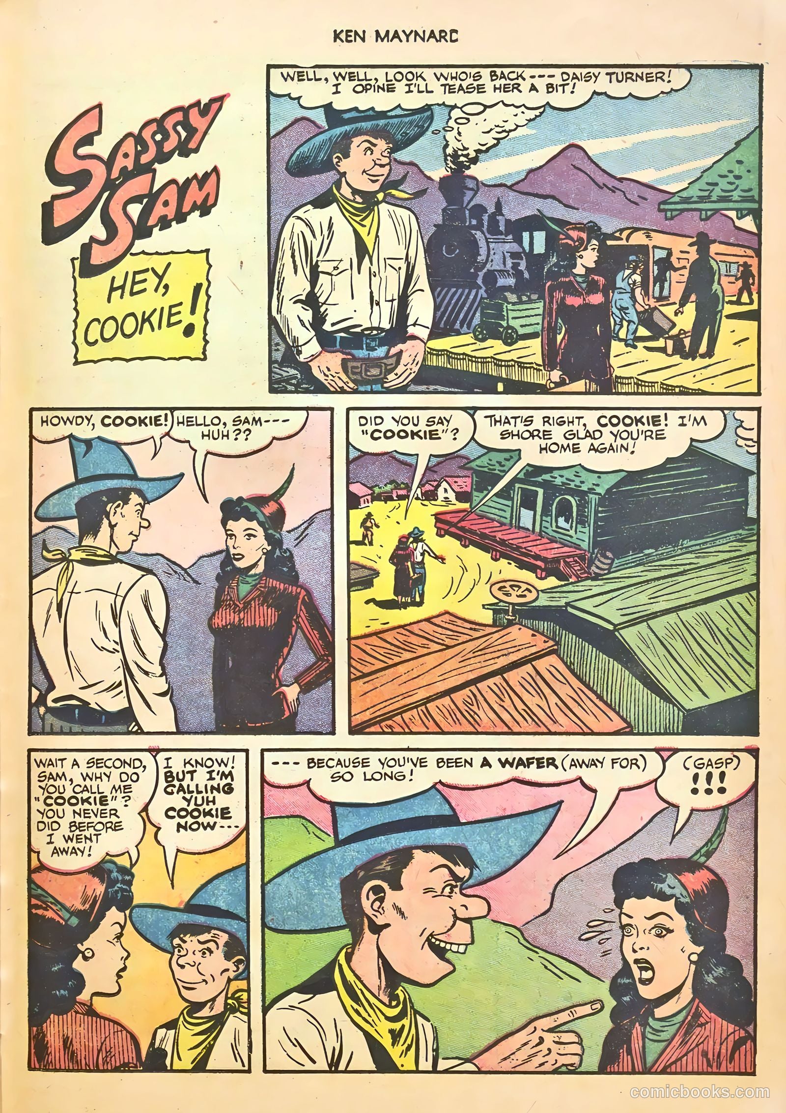 Ken Maynard #8 (1952) — page 27 of 36